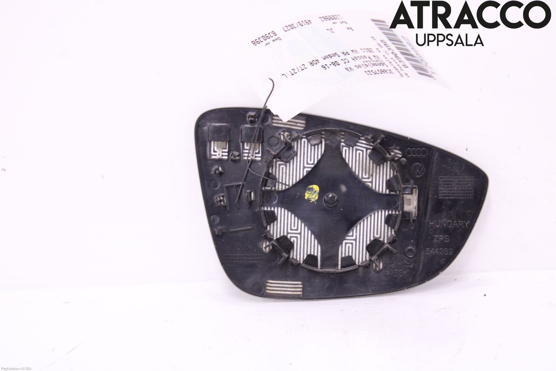 Volkswagen VW PASSAT CC 08-16 Speil Glass V