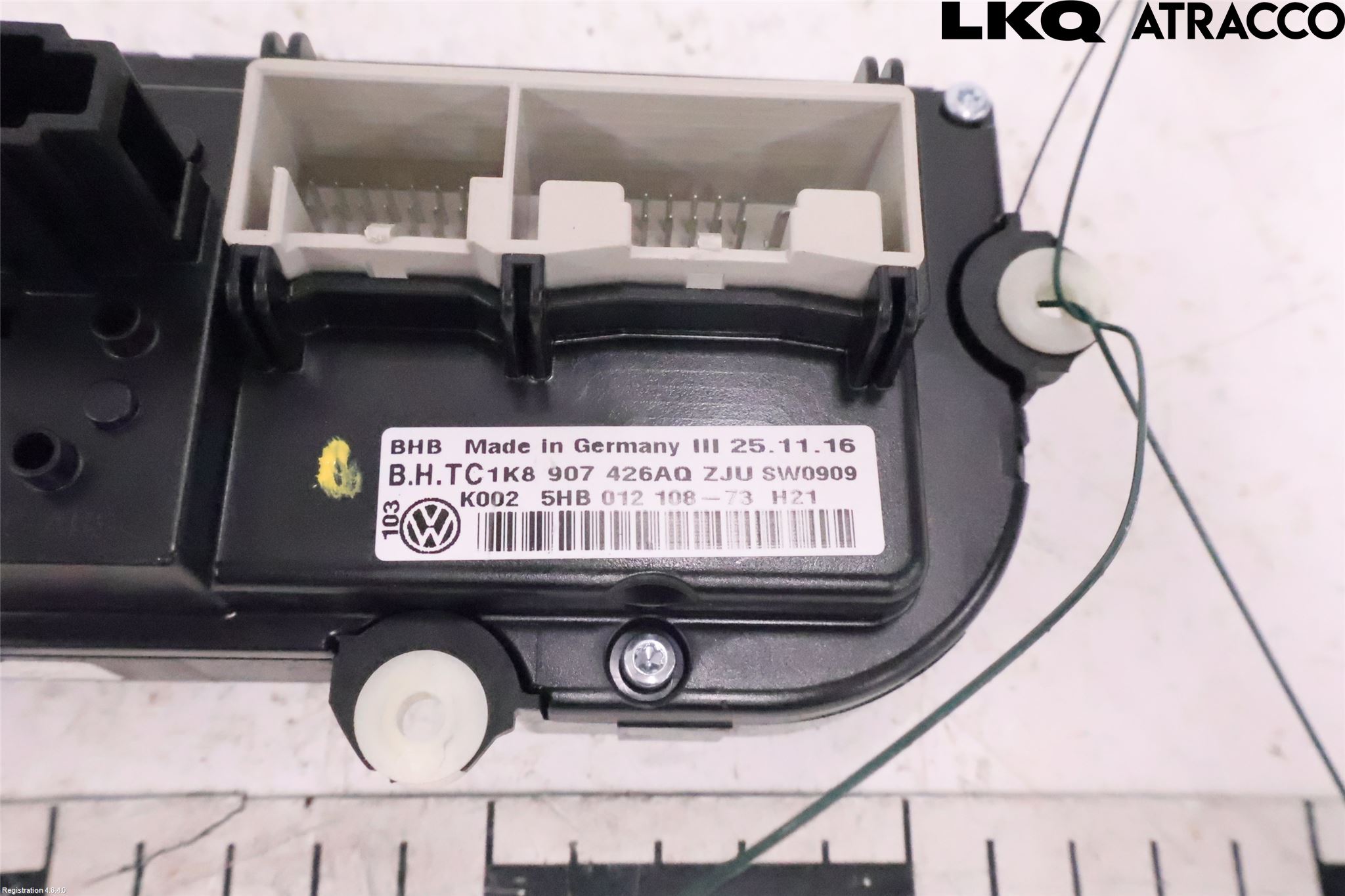 Volkswagen VW CADDY 16-20 Varme Ac Betjening-Display