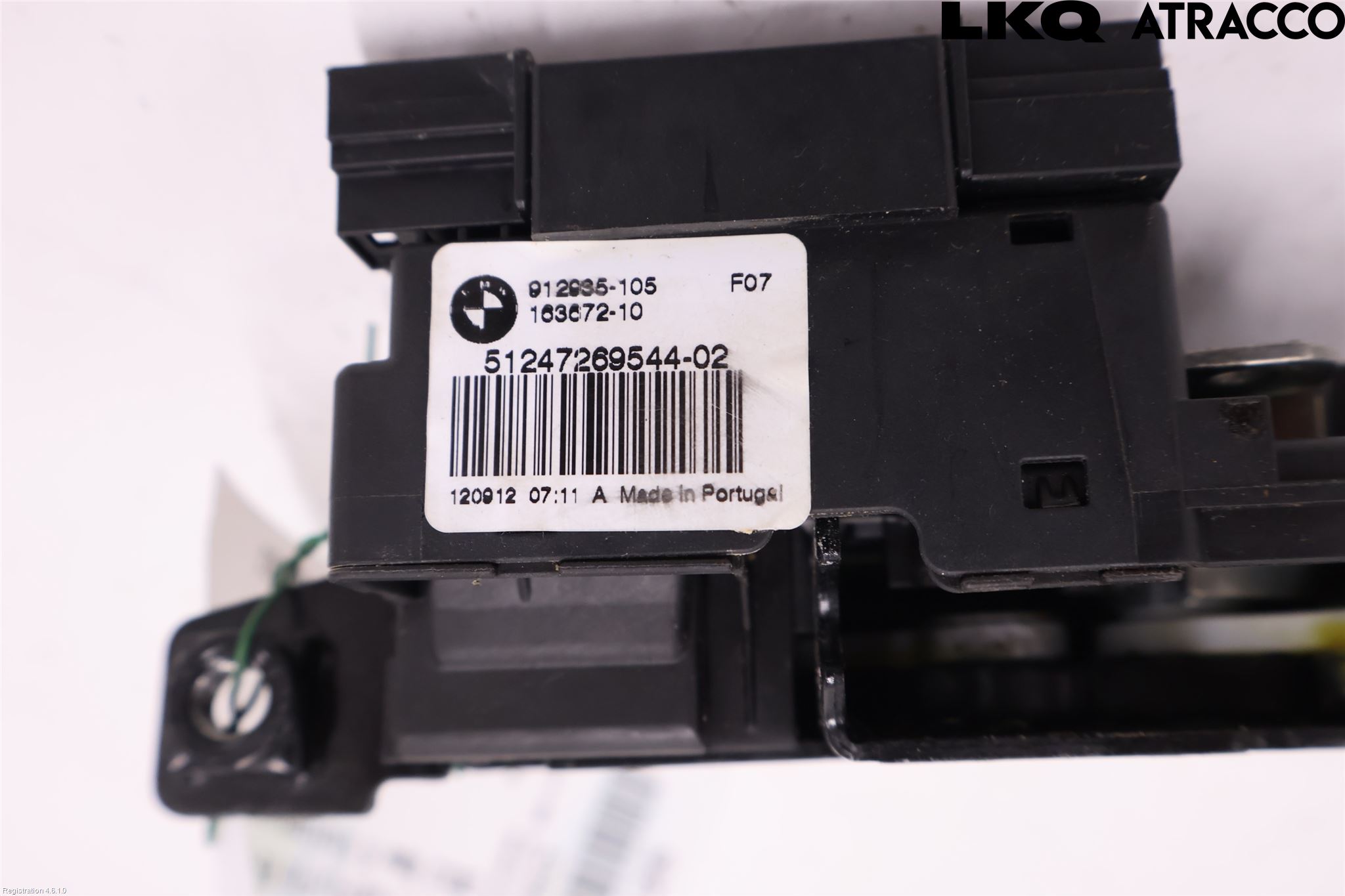 BMW 5 F10/F11/F18 09-17 Bakluke-Lokk Låsekasse