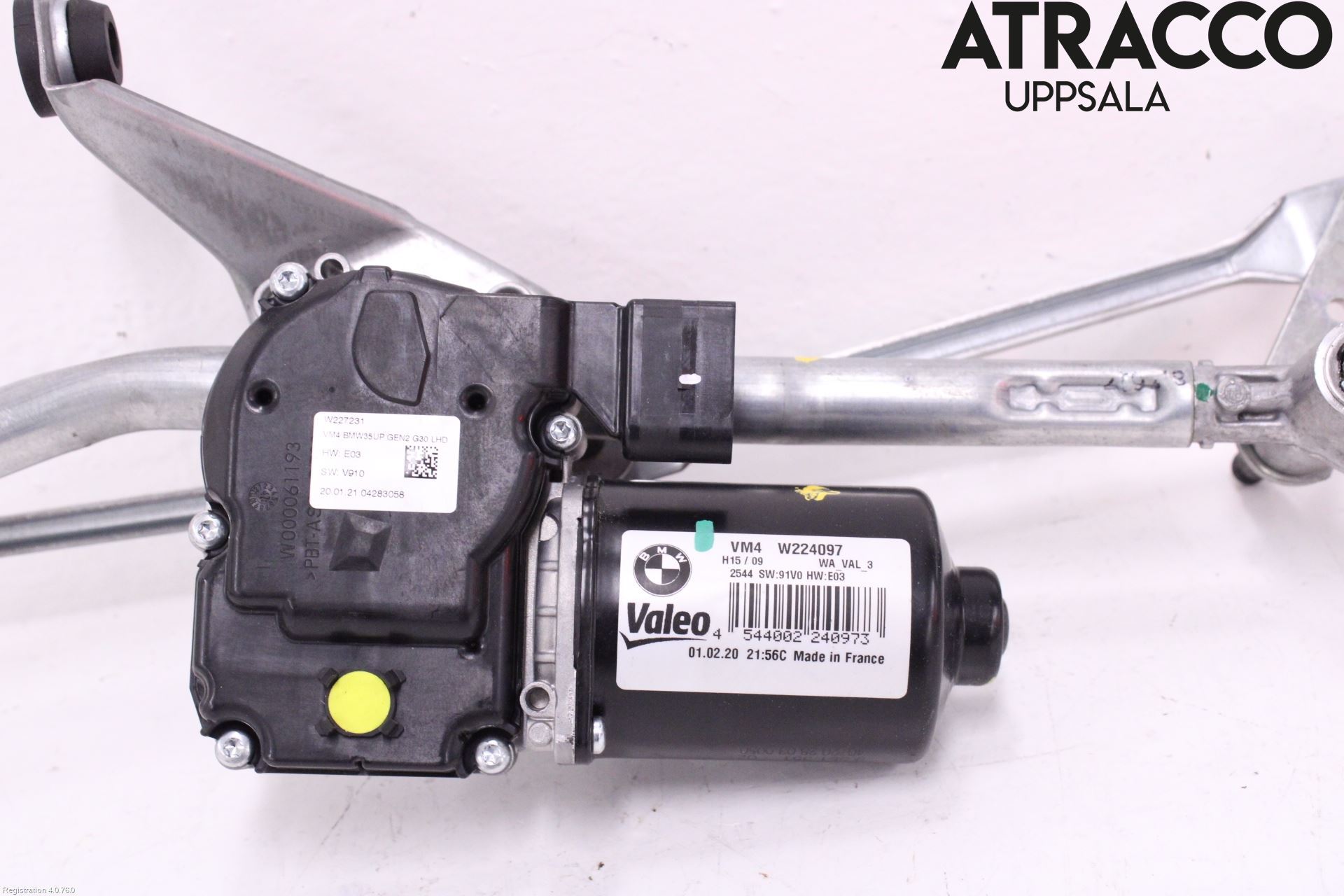 BMW 5 G30/G31/F90 17-23 Viskeroverføring Frontrute
