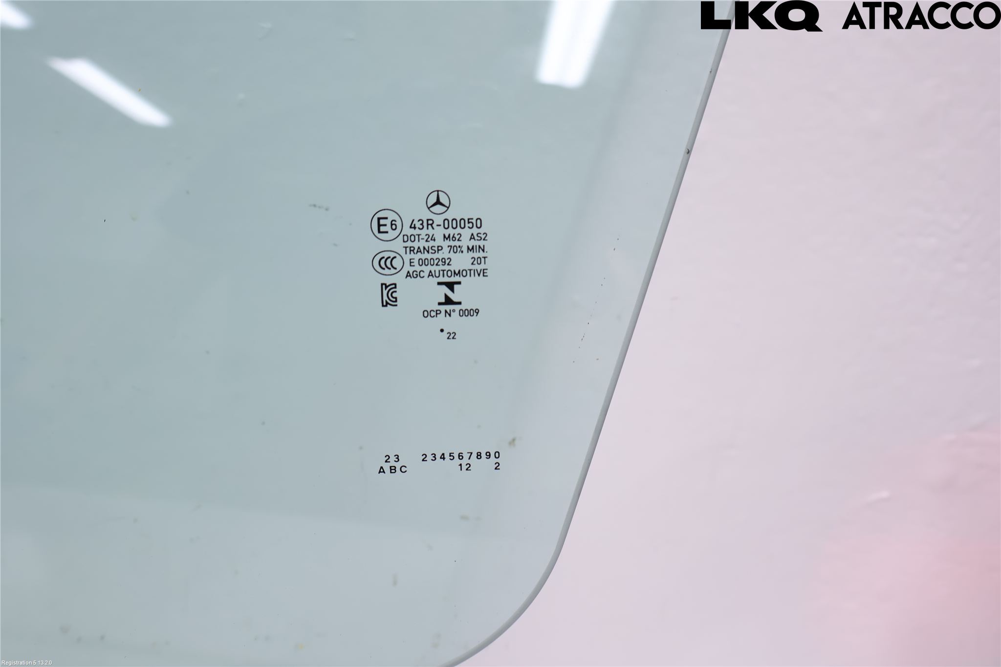Mercedes-Benz MB CLA-KLASS (C118/X118) 19- Dørrute Foran Venstre 4 Dørs