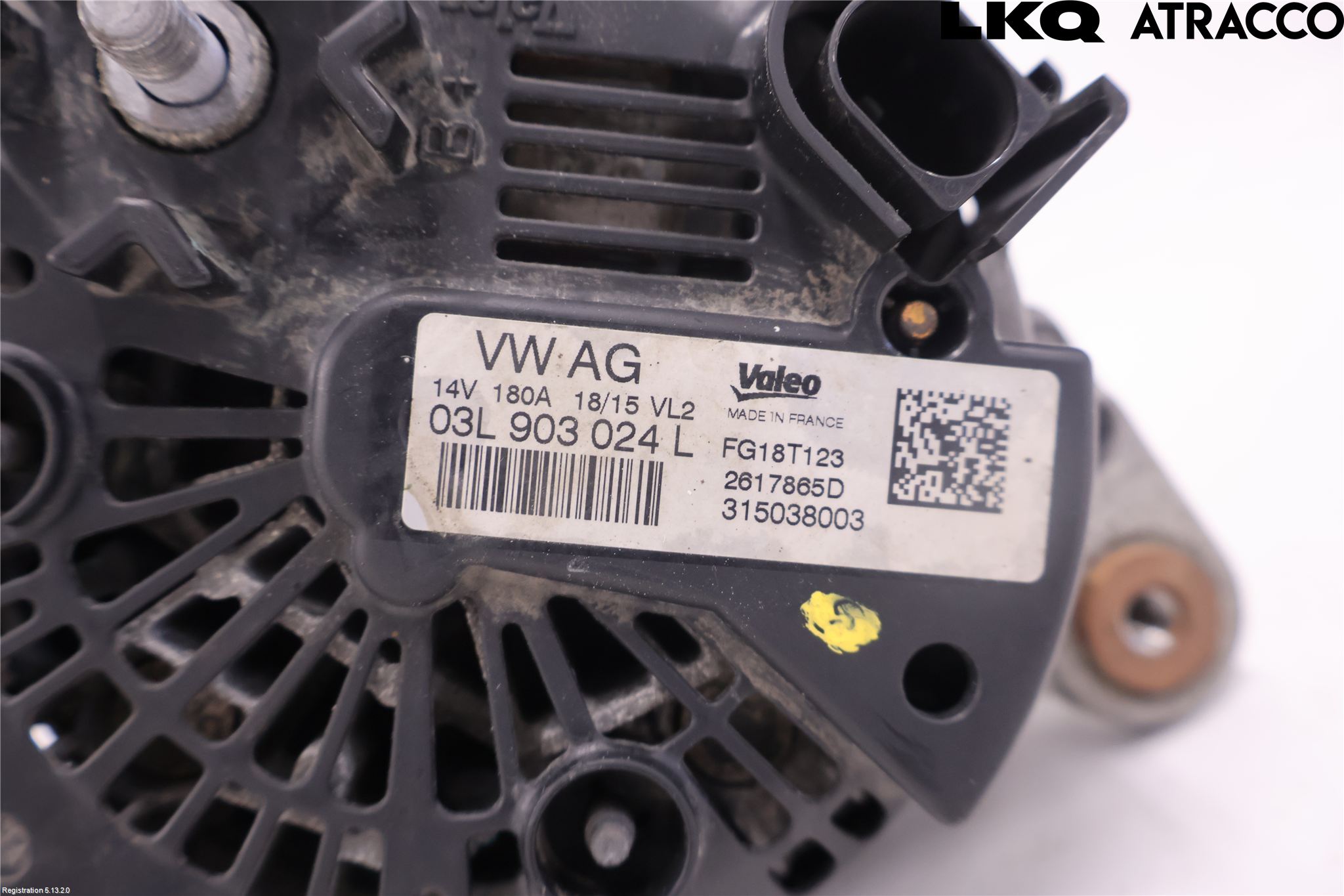 Volkswagen VW PASSAT 15-19 Dynamo