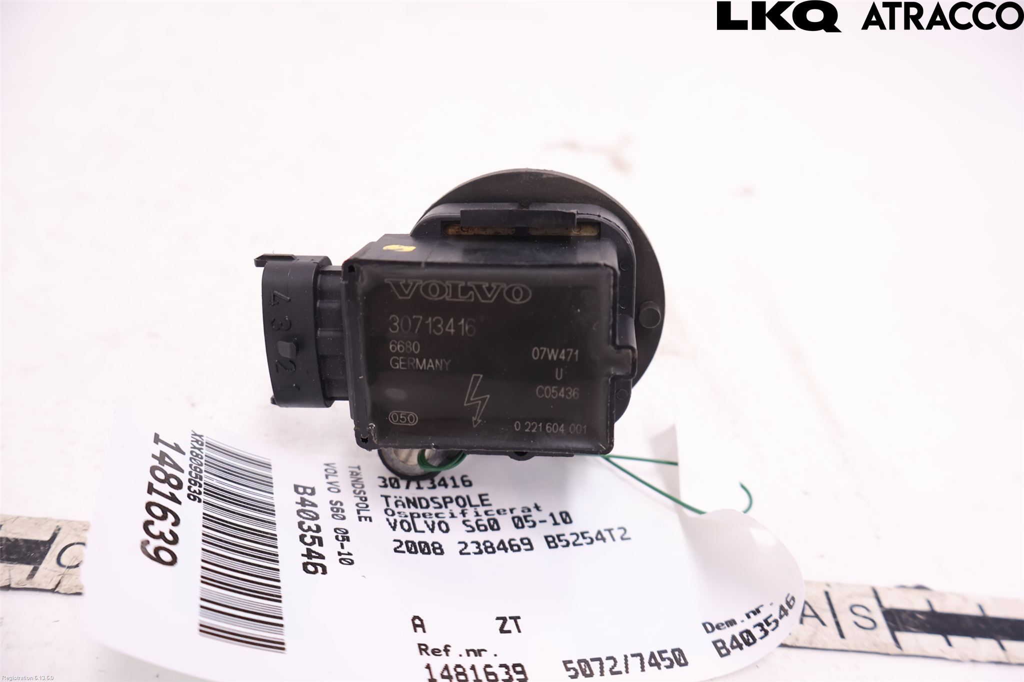 Volvo S60 05-10 Coil