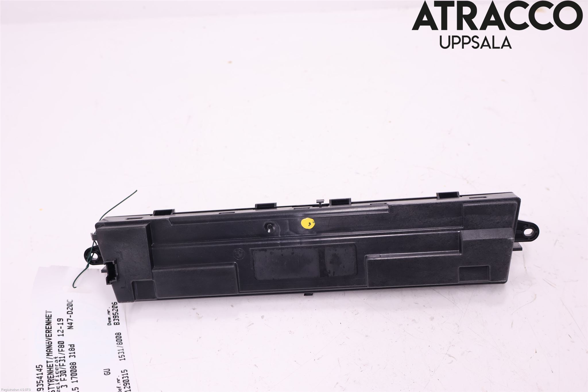 BMW 3 F30/F31/F80 12-19 Varme Ac Betjening-Display
