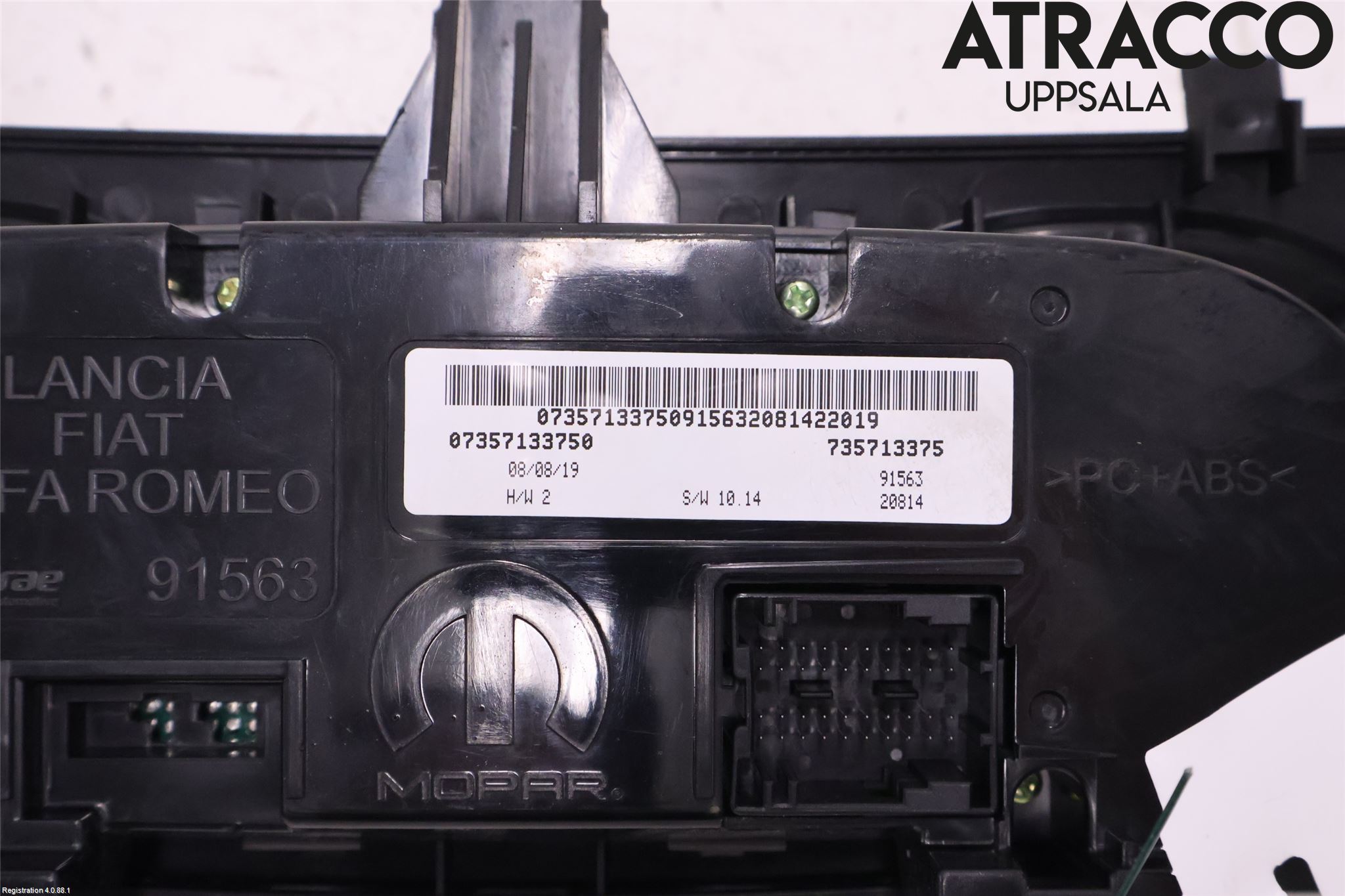 Fiat TIPO/CROSS 16- Varme Ac Betjening-Display