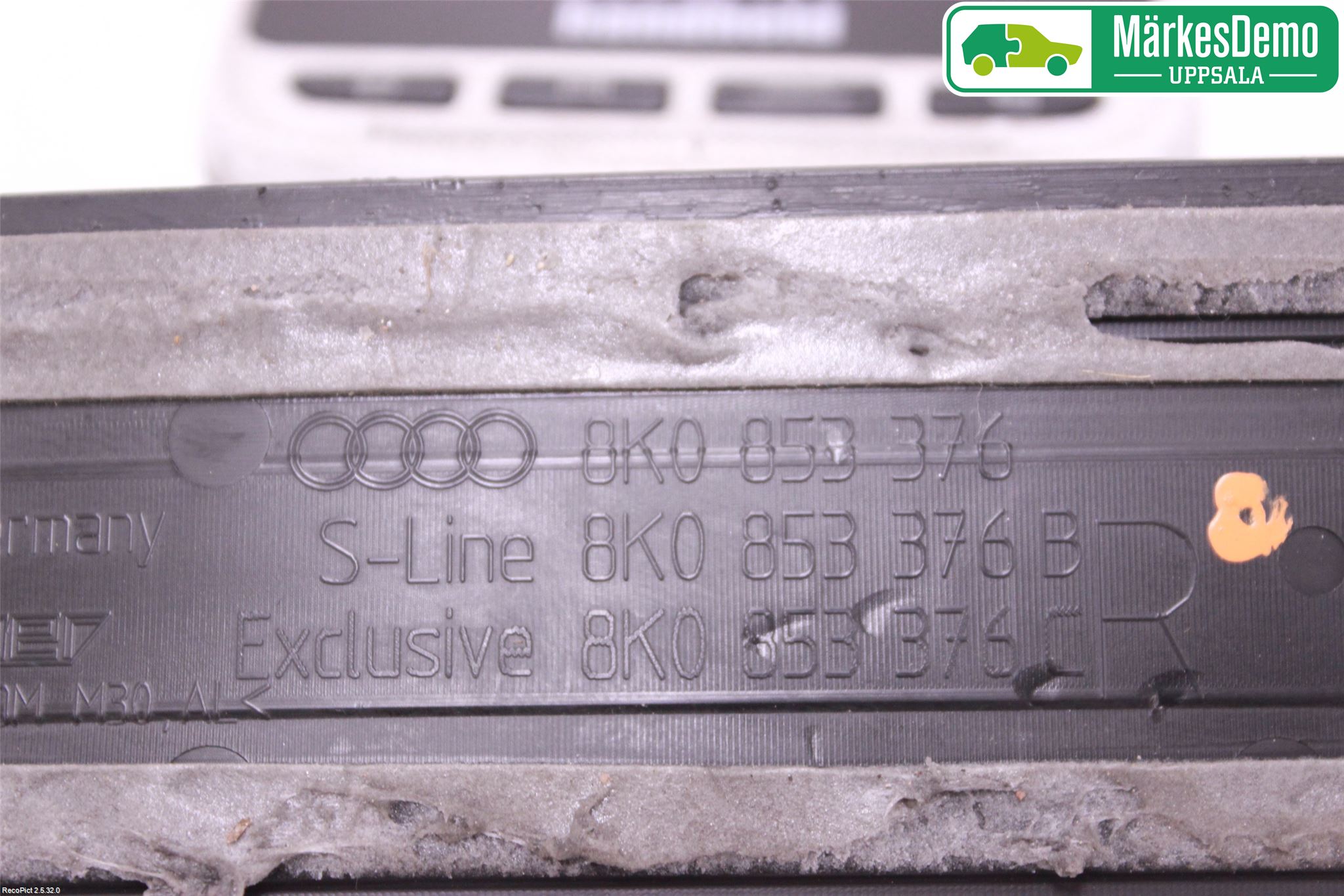 Audi A4/S4 08-11 Innr Terskel Innstigning
