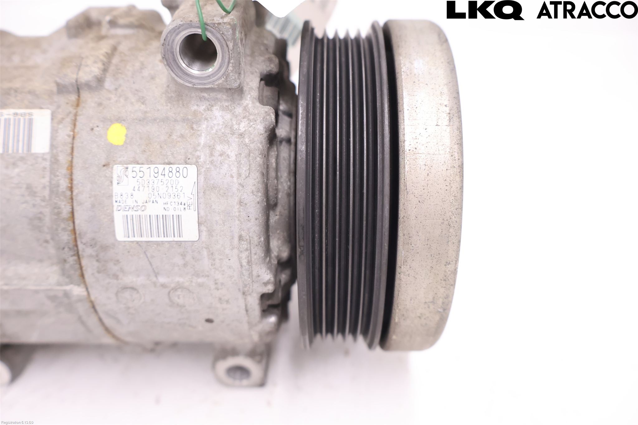 Fiat PUNTO EVO 10-12 Varme Ac Kompressor