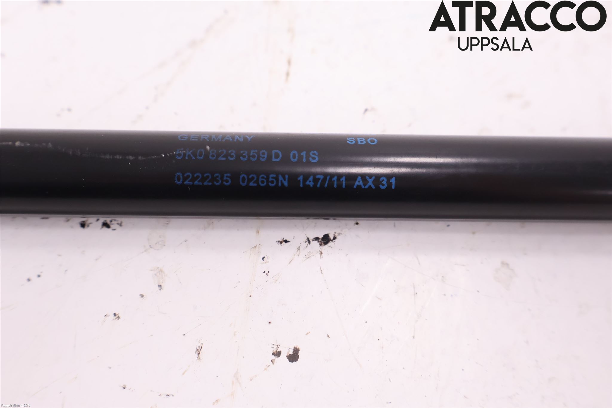 Volkswagen VW GOLF VI 09-13 Panser Demper-Gassfjær