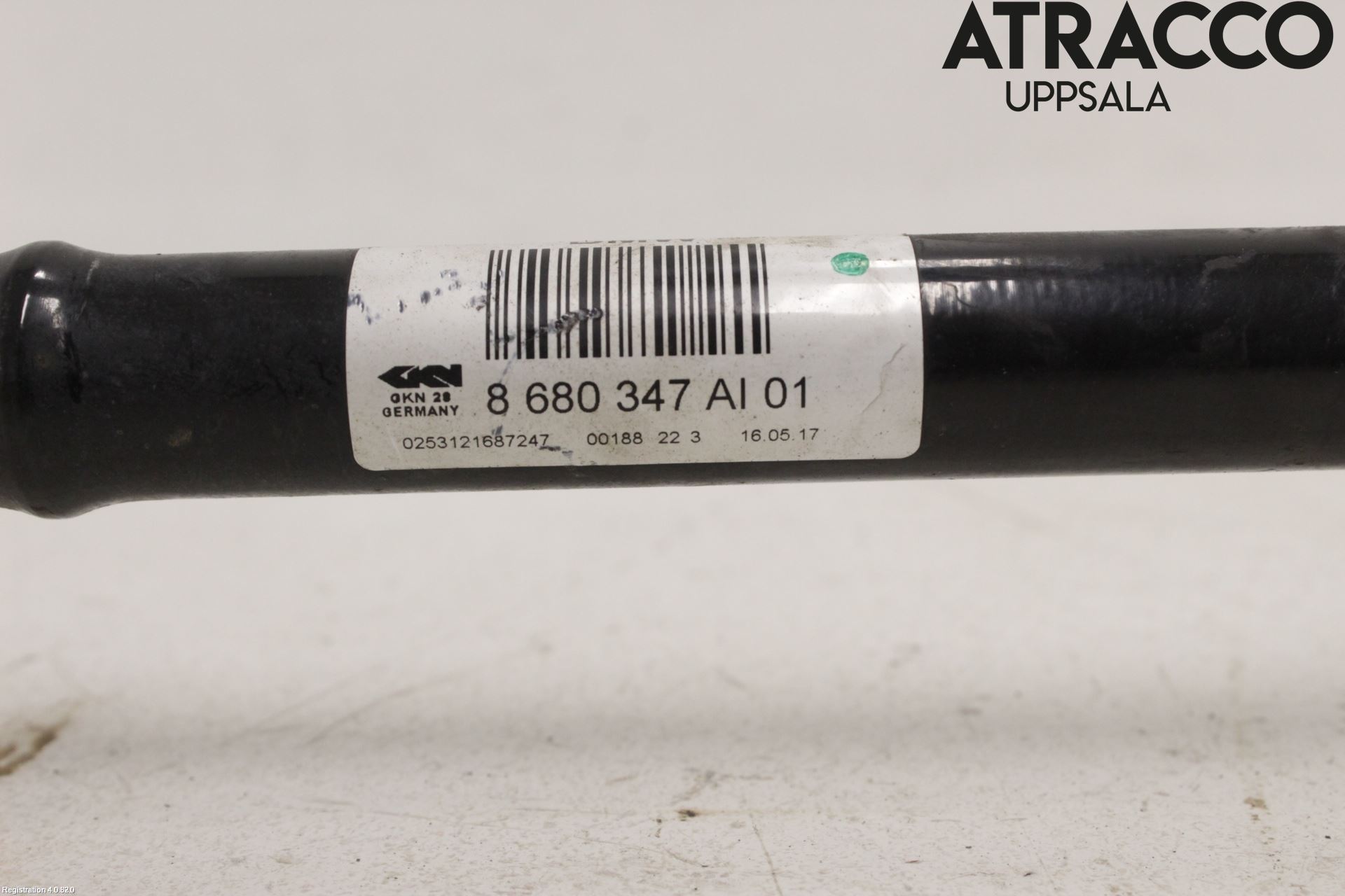 BMW 3 F30/F31/F80 12-19 Drivaksel Bak Kompl Venstre