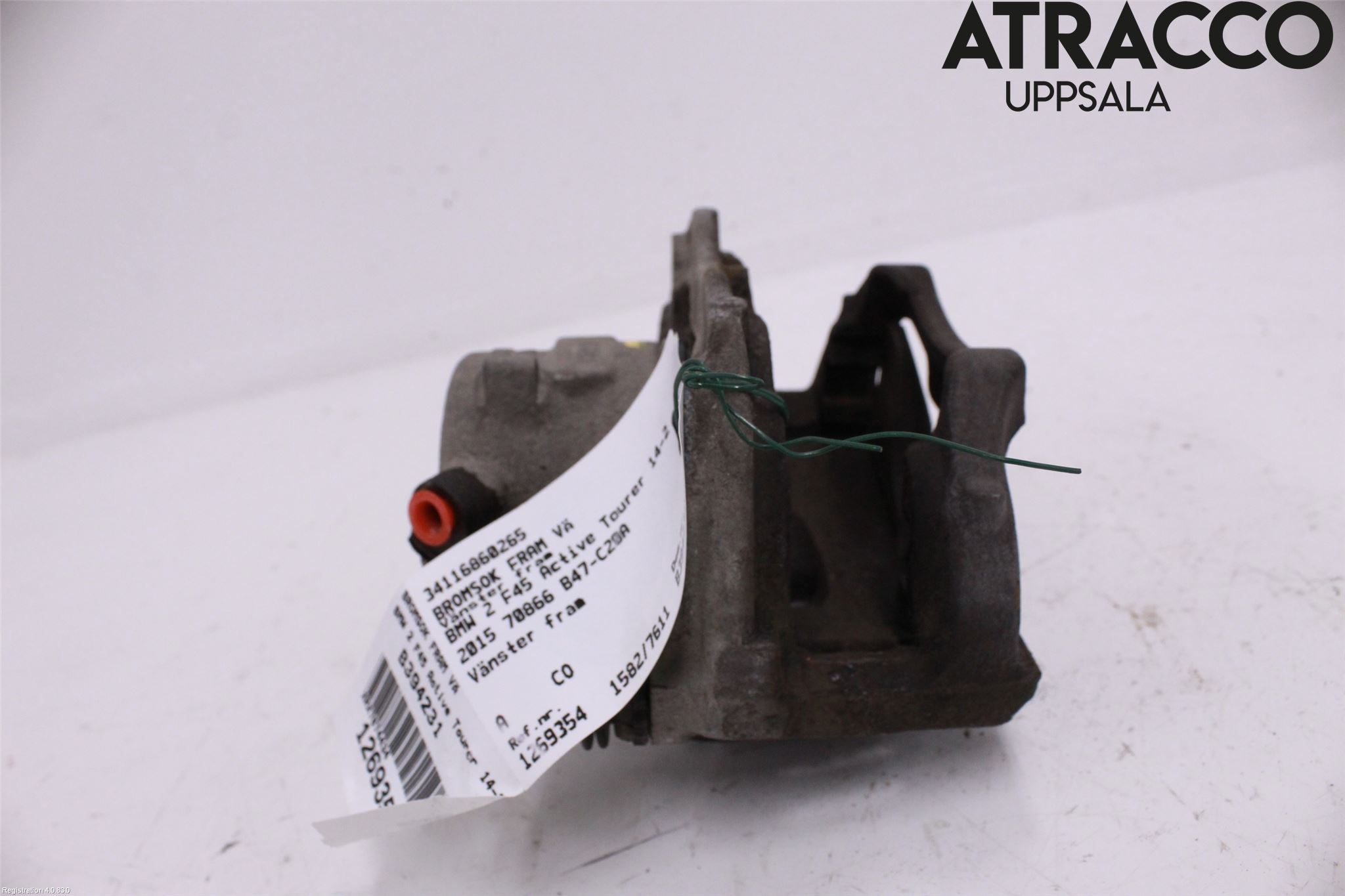 BMW 2 F45 Active Tourer 14-21 Bremsecaliper Foran Venstre