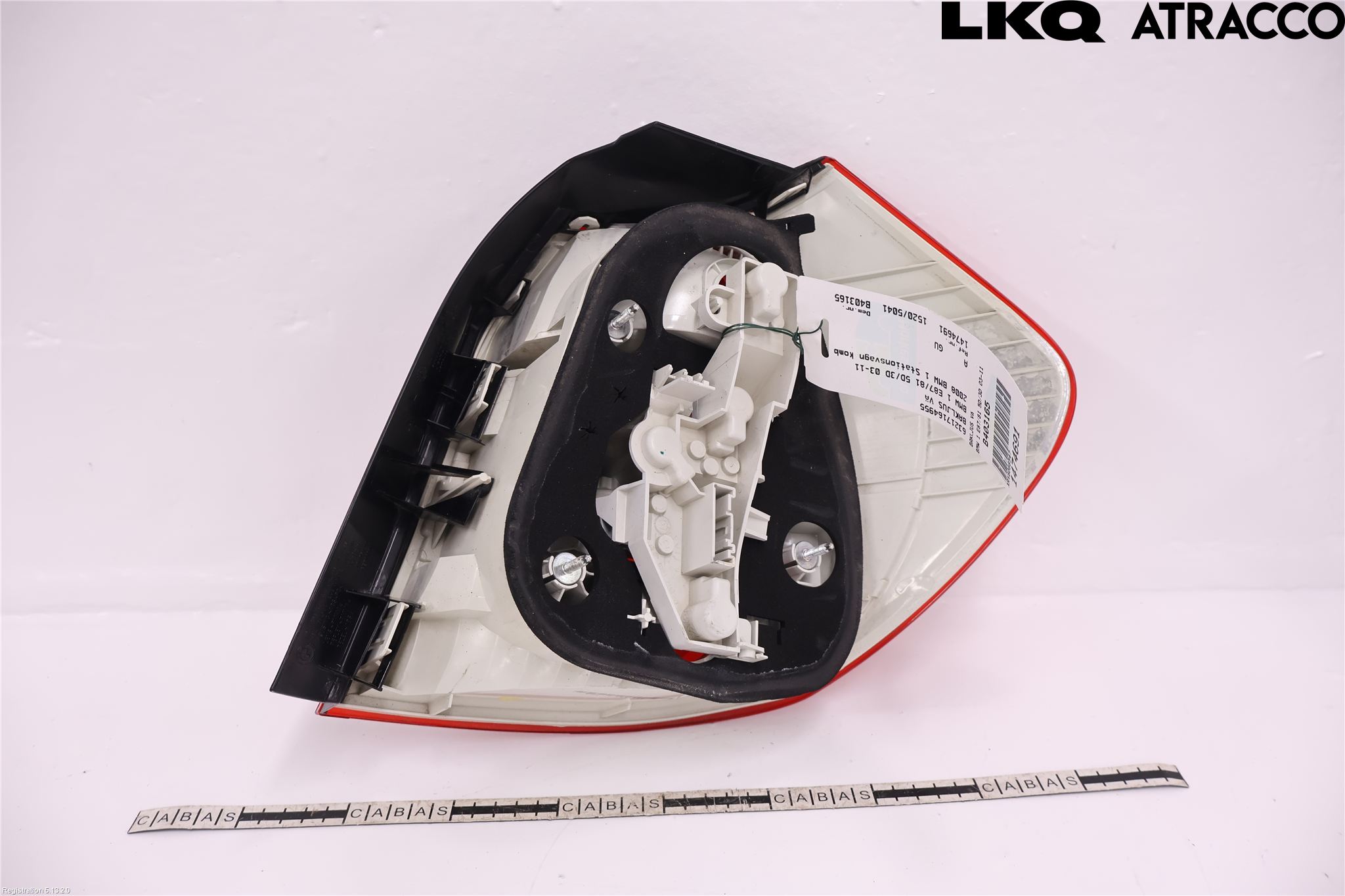 BMW 1 E87/81 5D/3D 03-11 Baklykt Venstre