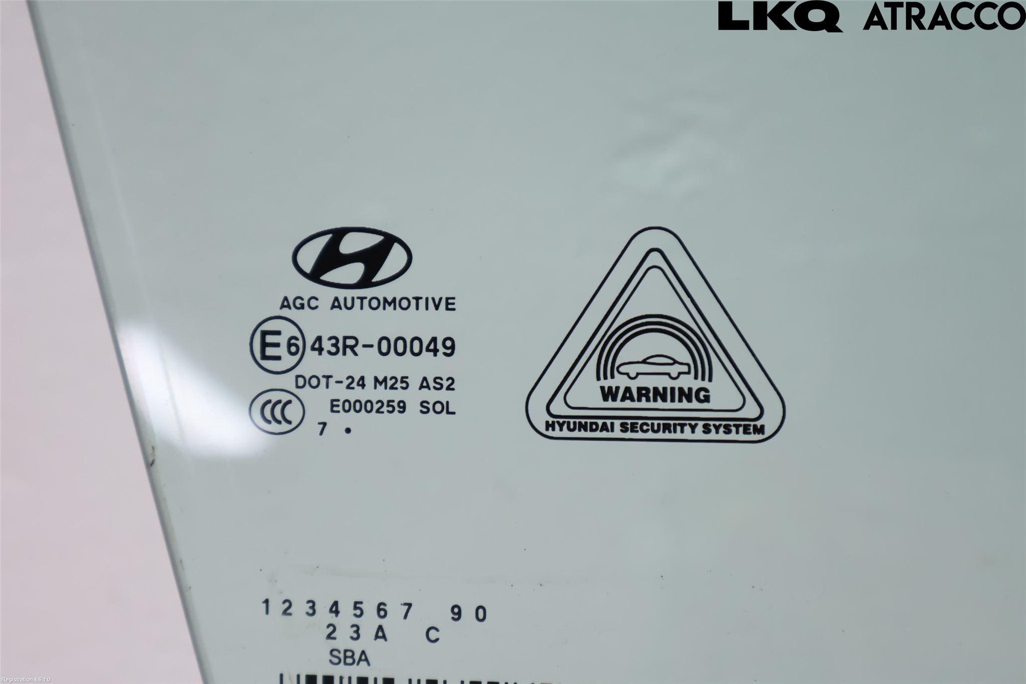 Hyundai TUCSON 05- Dørrute Foran Venstre 4 Dørs