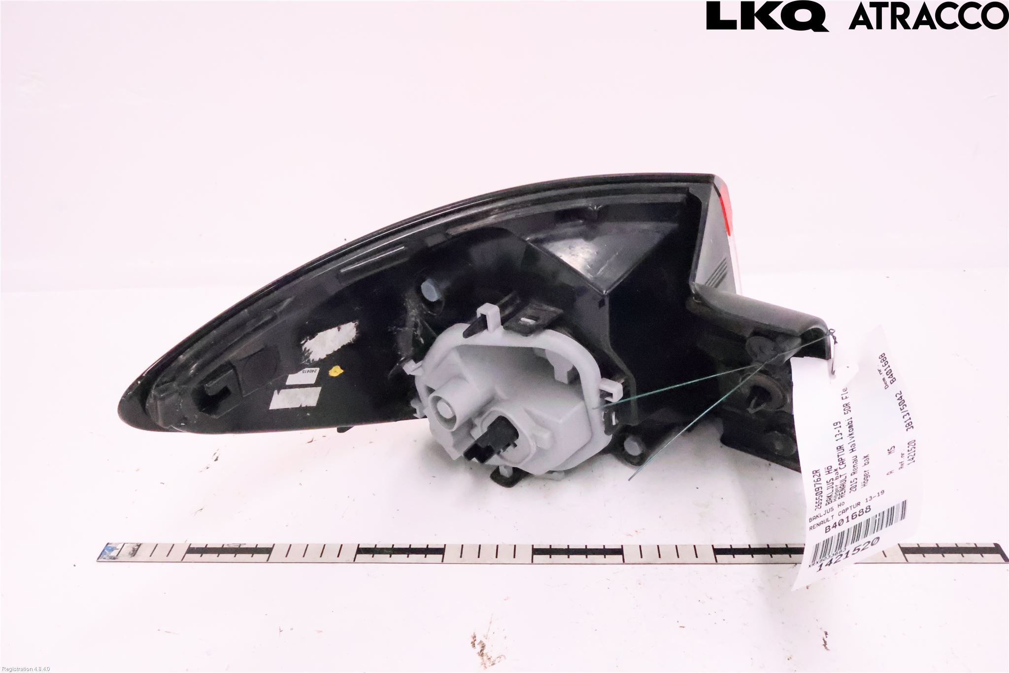 Renault CAPTUR 13-19 Baklykt Høyre