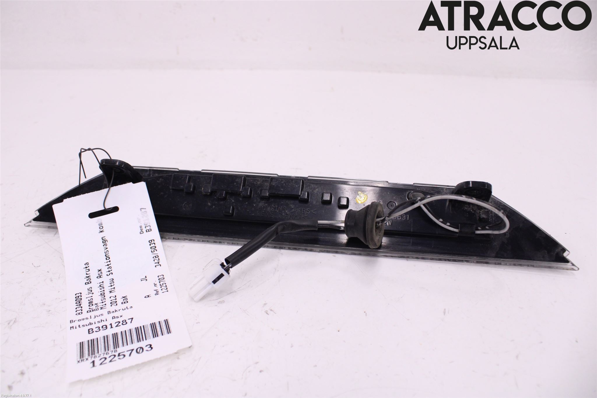 Mitsubishi ASX 10-22 Bremselys Bakrute