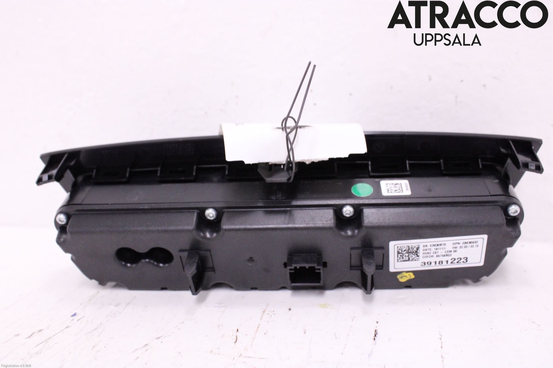 Opel CORSA F, CORSA-E 20- Varme Ac Betjening-Display