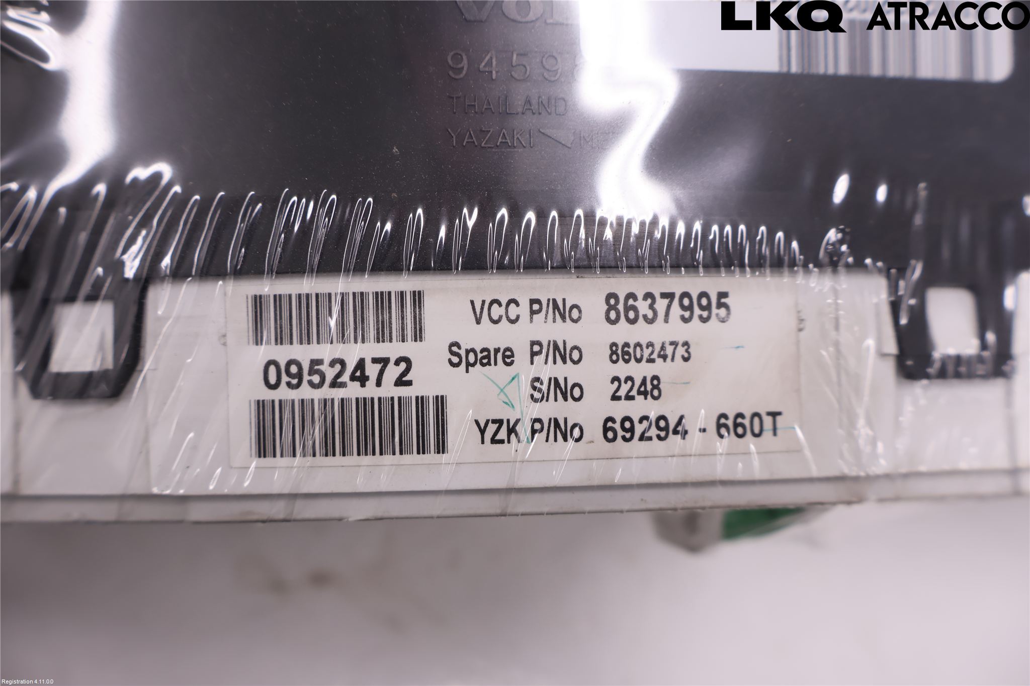 Volvo S60 01-04 Instr Kombinert