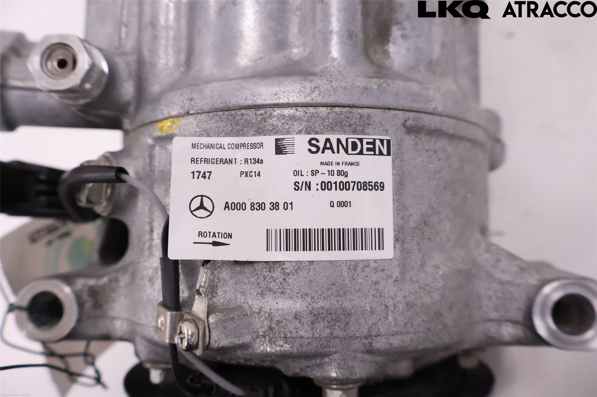 Mercedes-Benz MB C-KLASS (W205) 14-21 Varme Ac Kompressor
