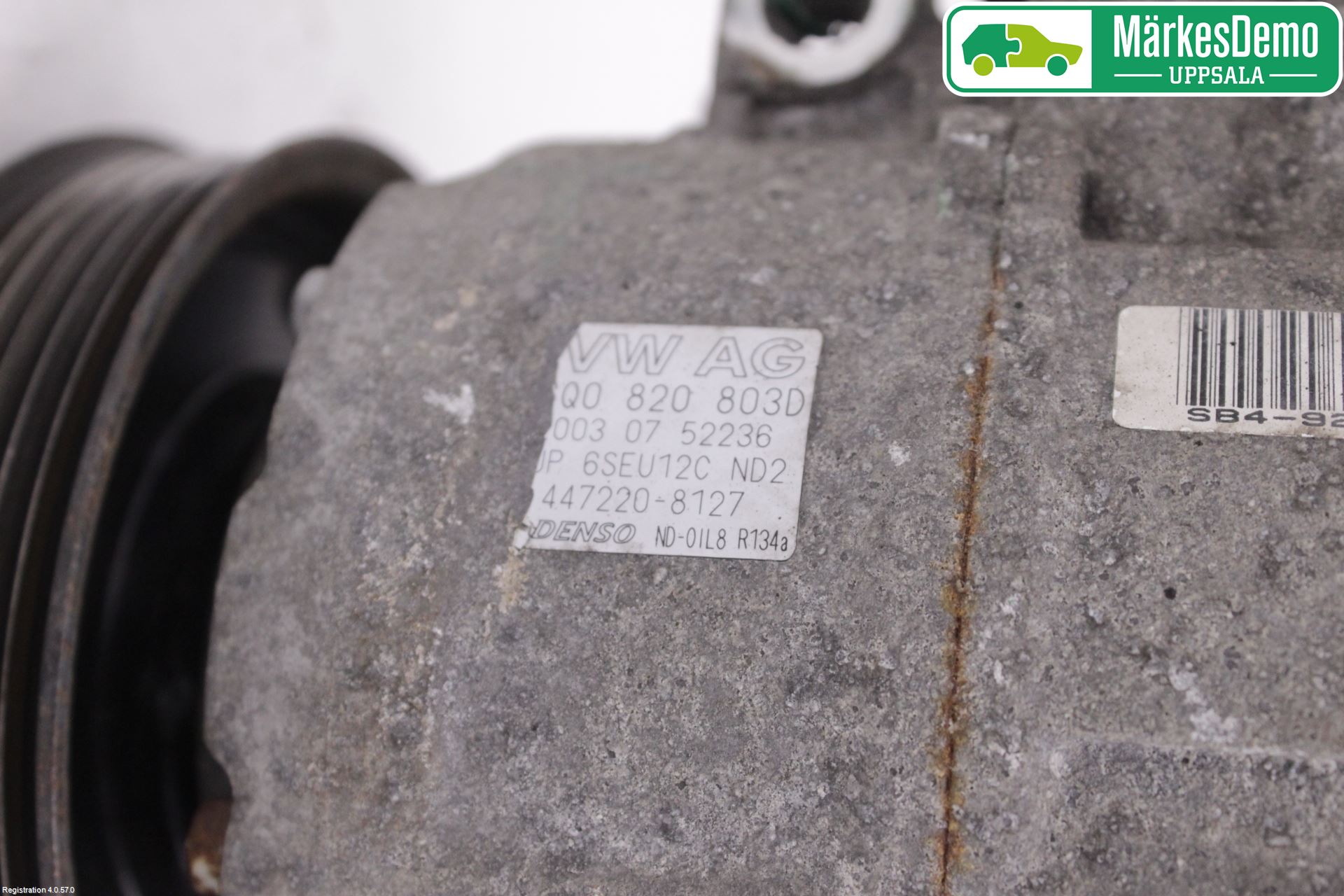 Volkswagen VW POLO 02-05 Varme Ac Kompressor