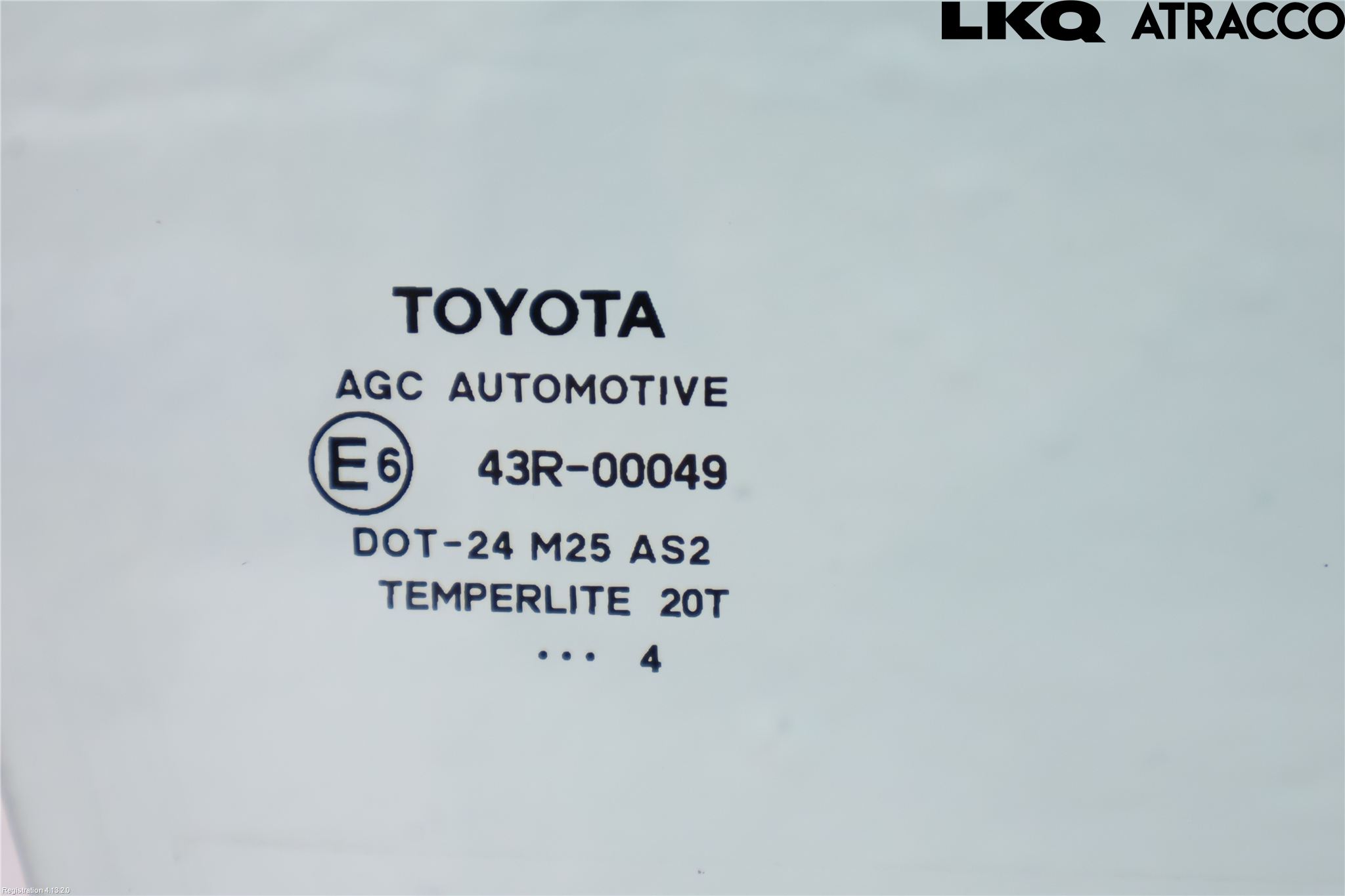Toyota AURIS 13-19 Dørrute Foran Høyre 4 Dørs
