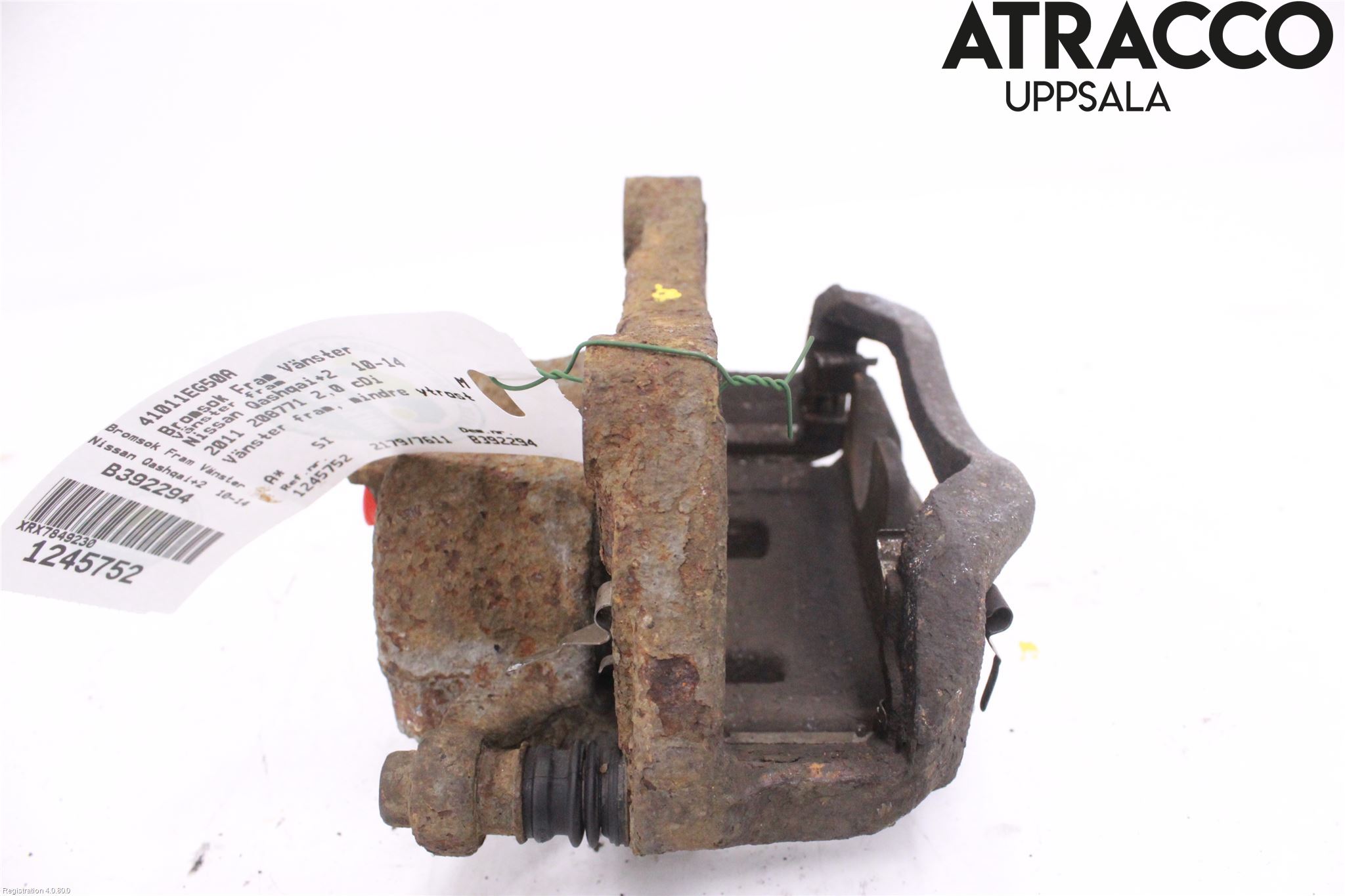 Nissan QASHQAI+2  10-14 Bremsecaliper Foran Venstre