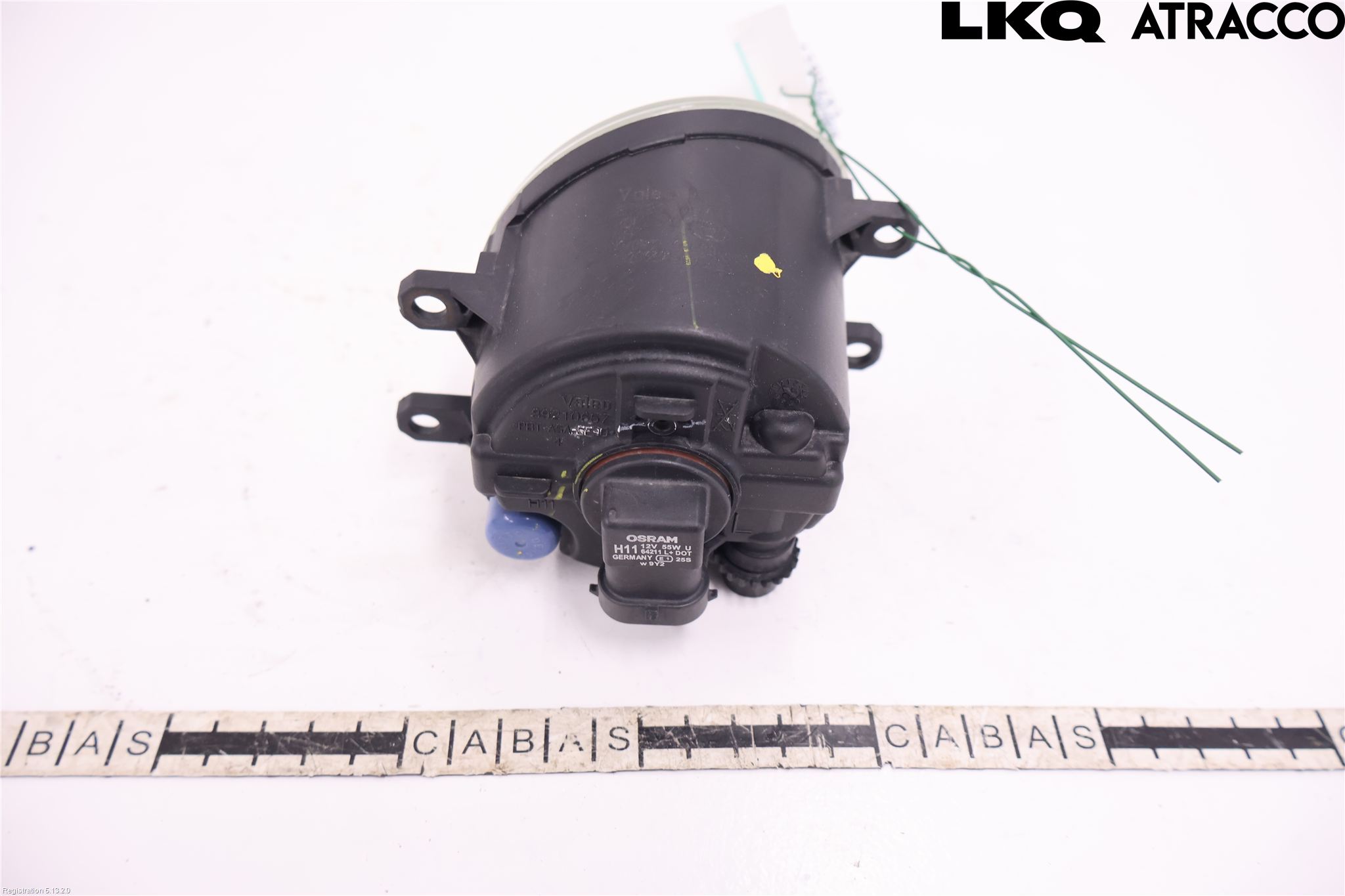 Toyota AURIS 10-12 Frontlykt-Kurve-Tåkelys
