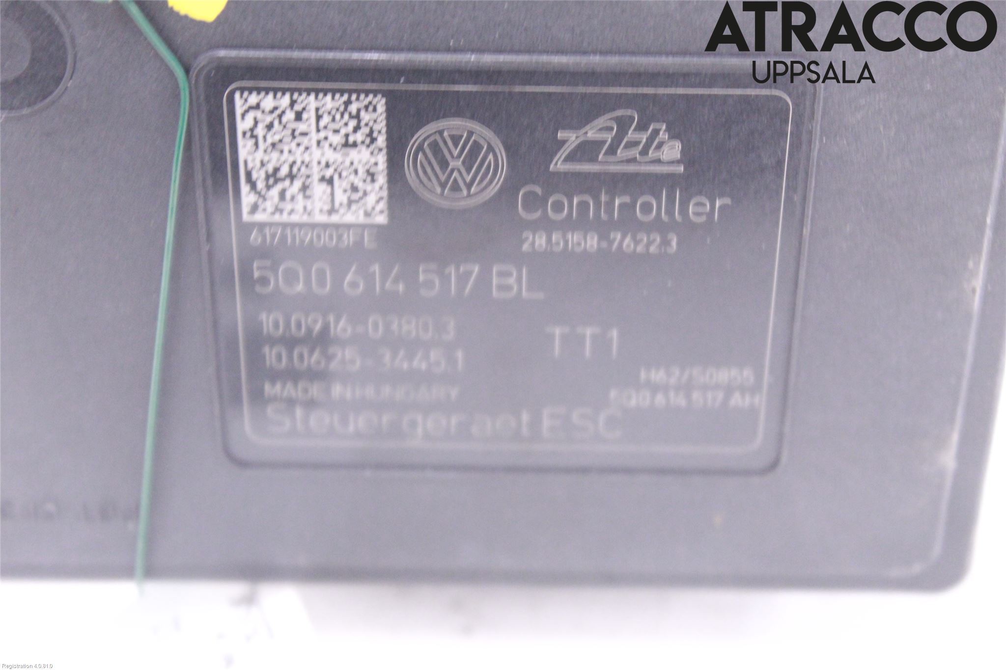 Volkswagen VW PASSAT 15-19 Abs Hydraulikkaggregat