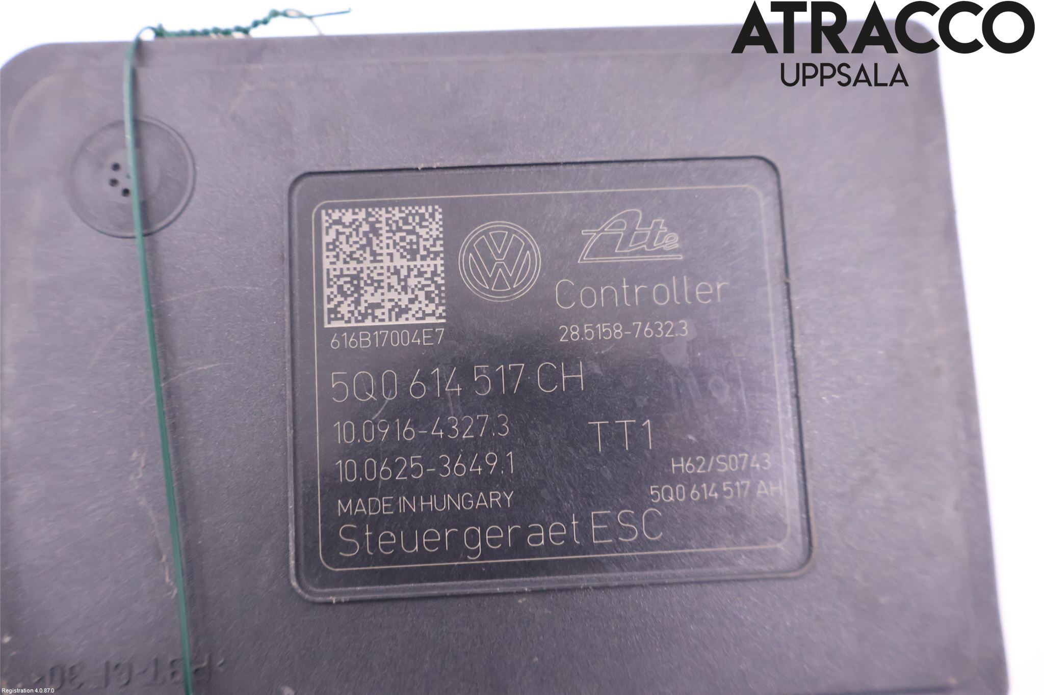 Volkswagen VW GOLF / E-GOLF VII 13-20 Abs Hydraulikkaggregat