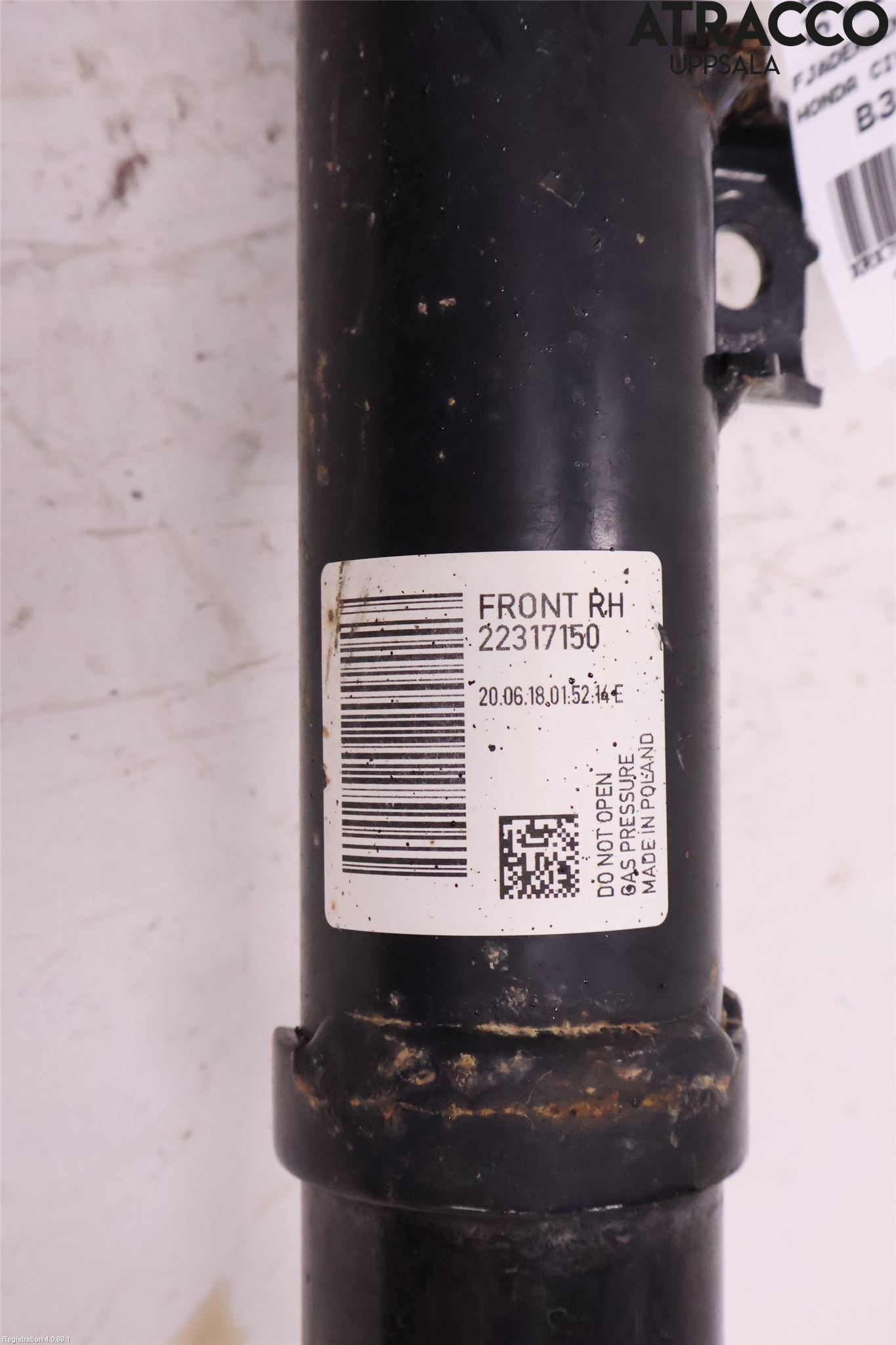 Honda CIVIC 17-22 Fjærbein Foran Høyre