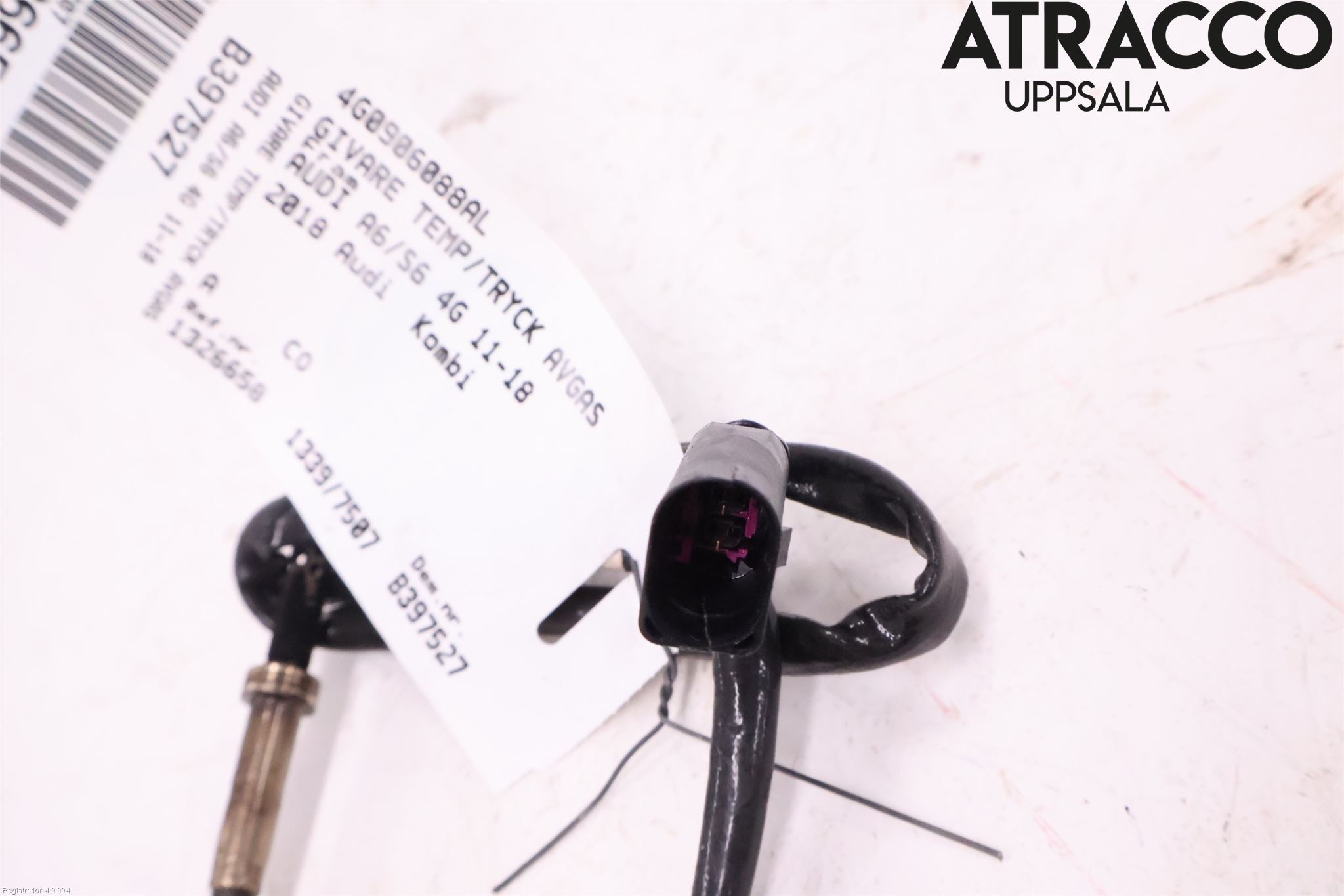 Audi A6/S6 4G 11-18 Sensor Temp-Trykk Avgass