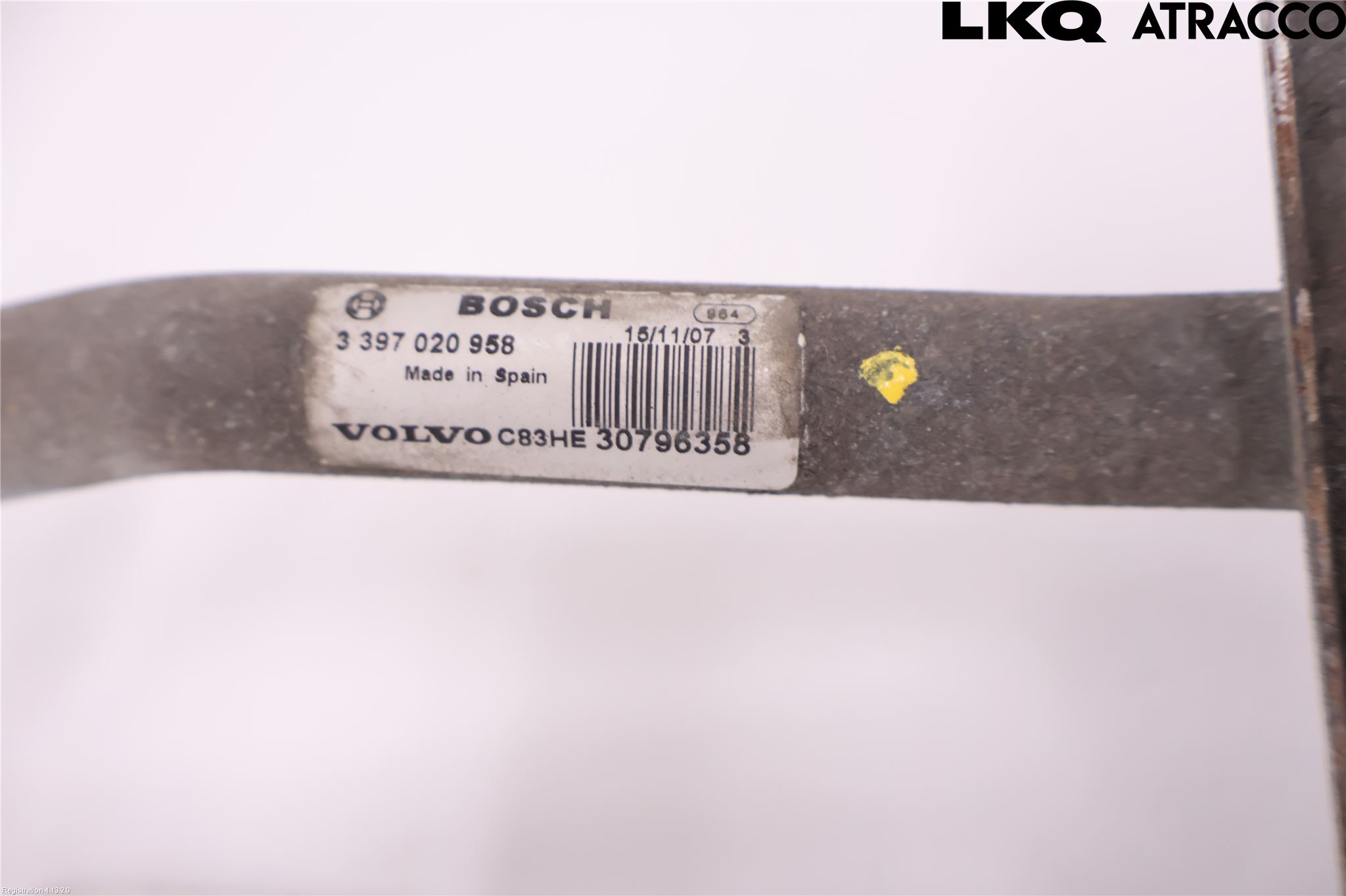 Volvo V70 08-13 Viskeroverføring Frontrute