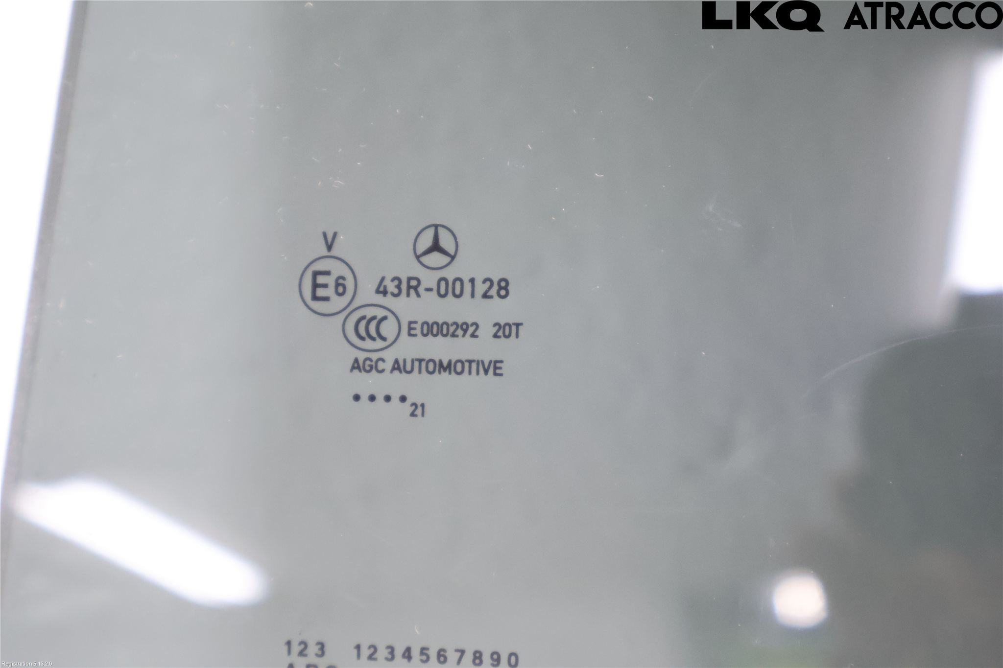 Mercedes-Benz MB CLA-KLASS (C118/X118) 19- Dørrute Bak Venstre 4Dørs