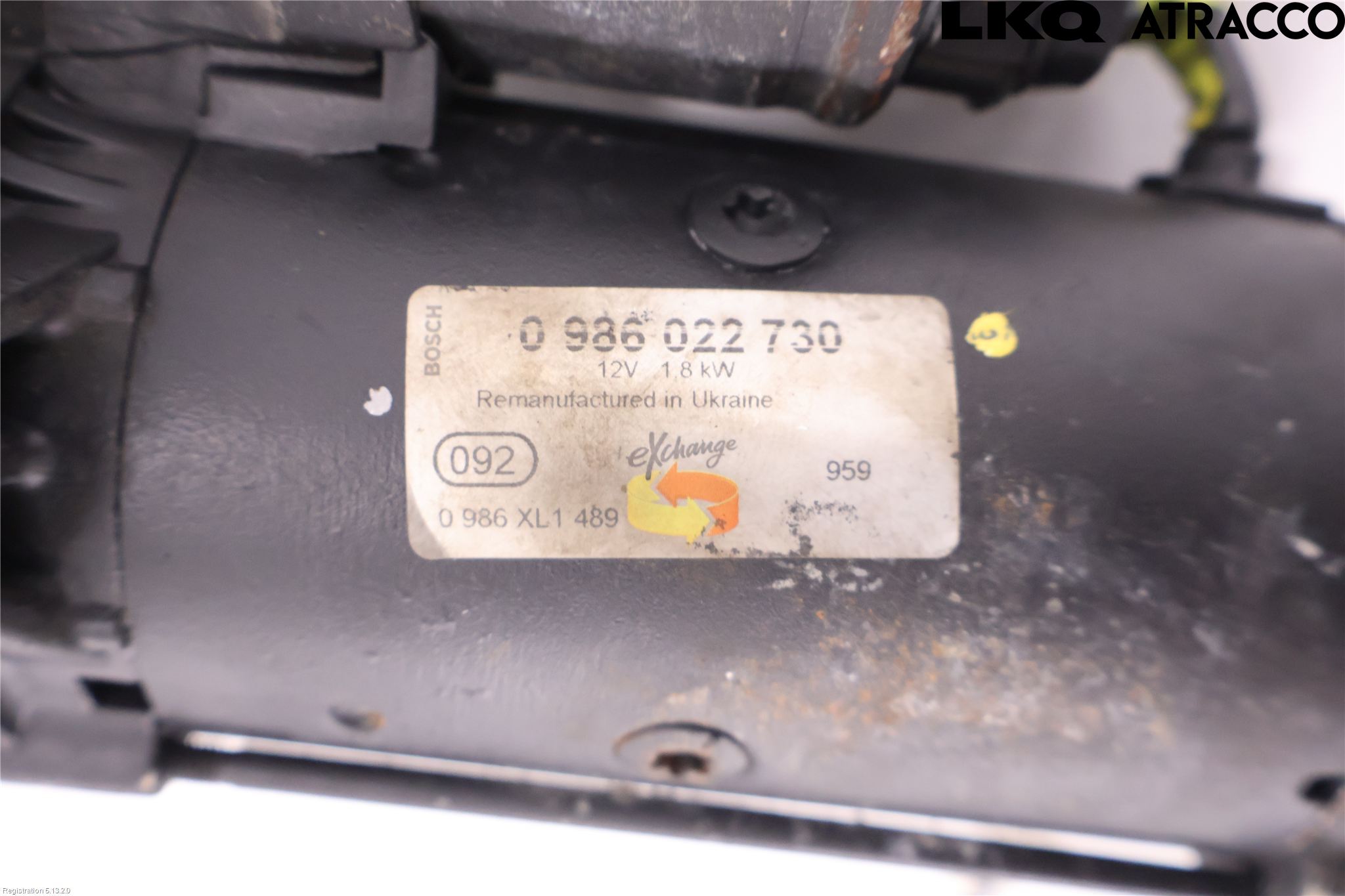 Opel ASTRA J 10-15 Startmotor Diesel