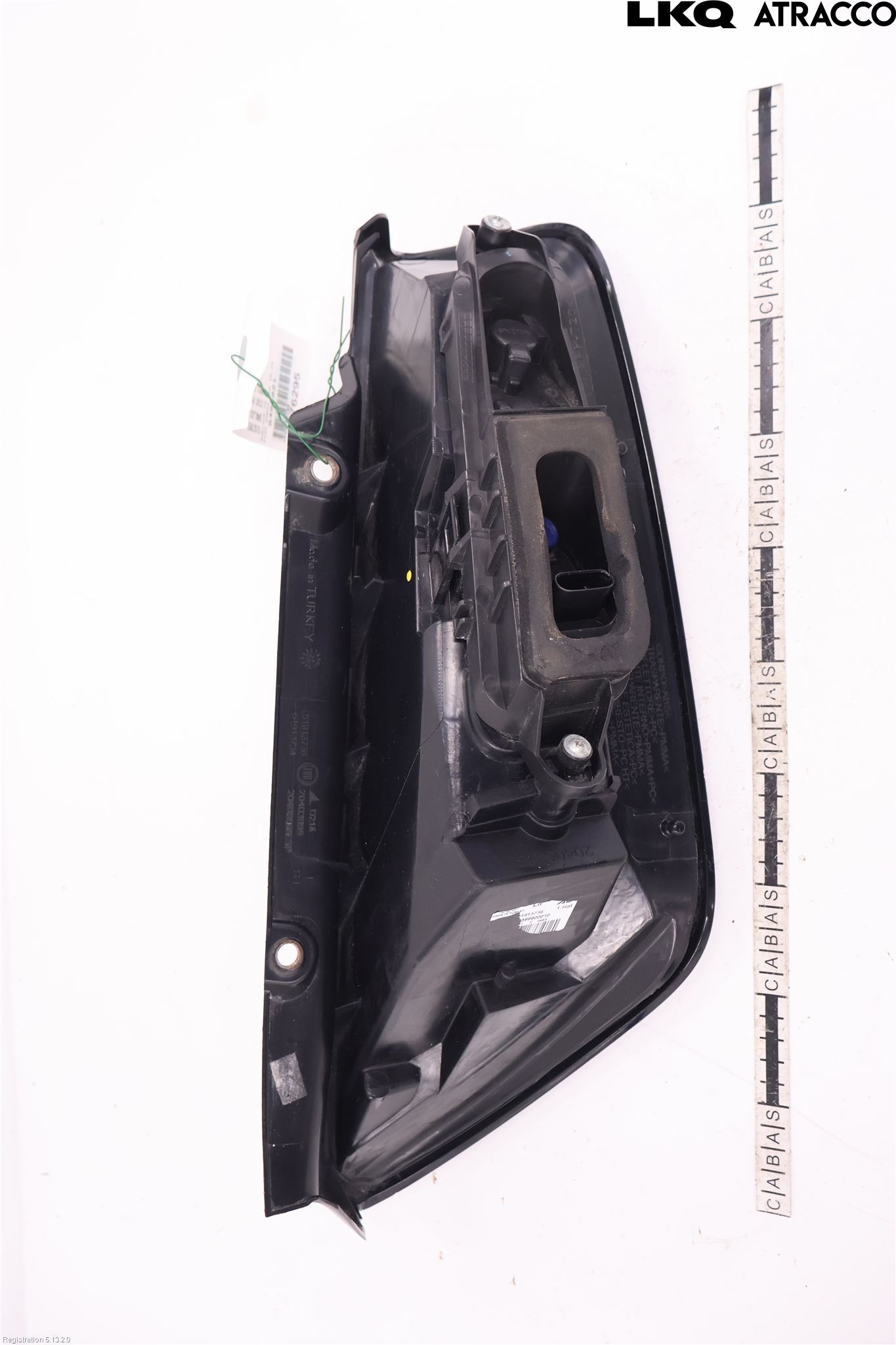 Fiat PUNTO EVO 10-12 Baklykt Venstre