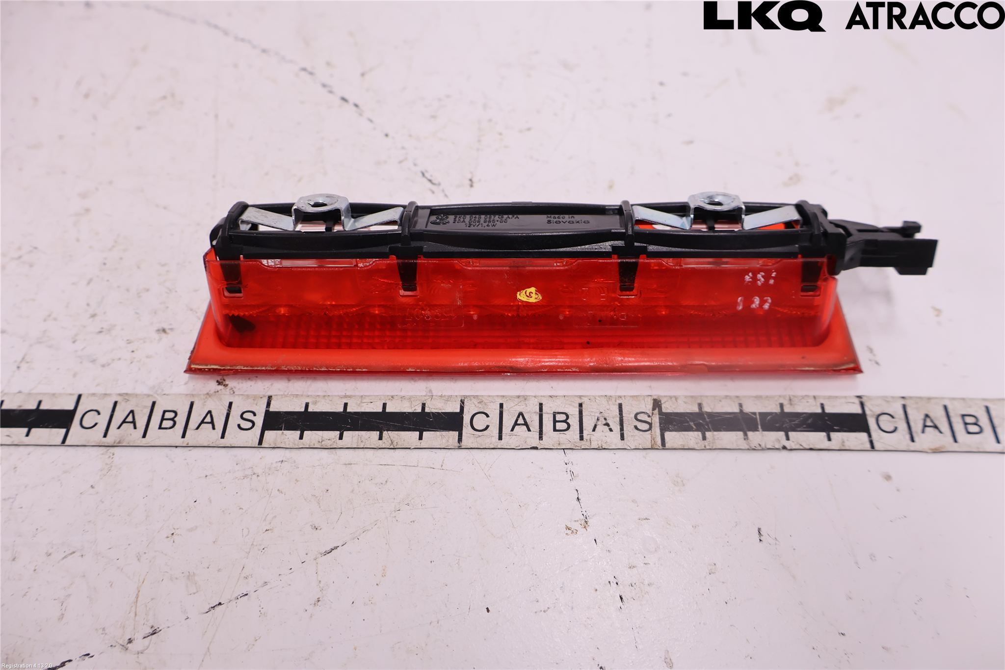 Volkswagen VW CADDY 16-20 Bremselys Bakrute