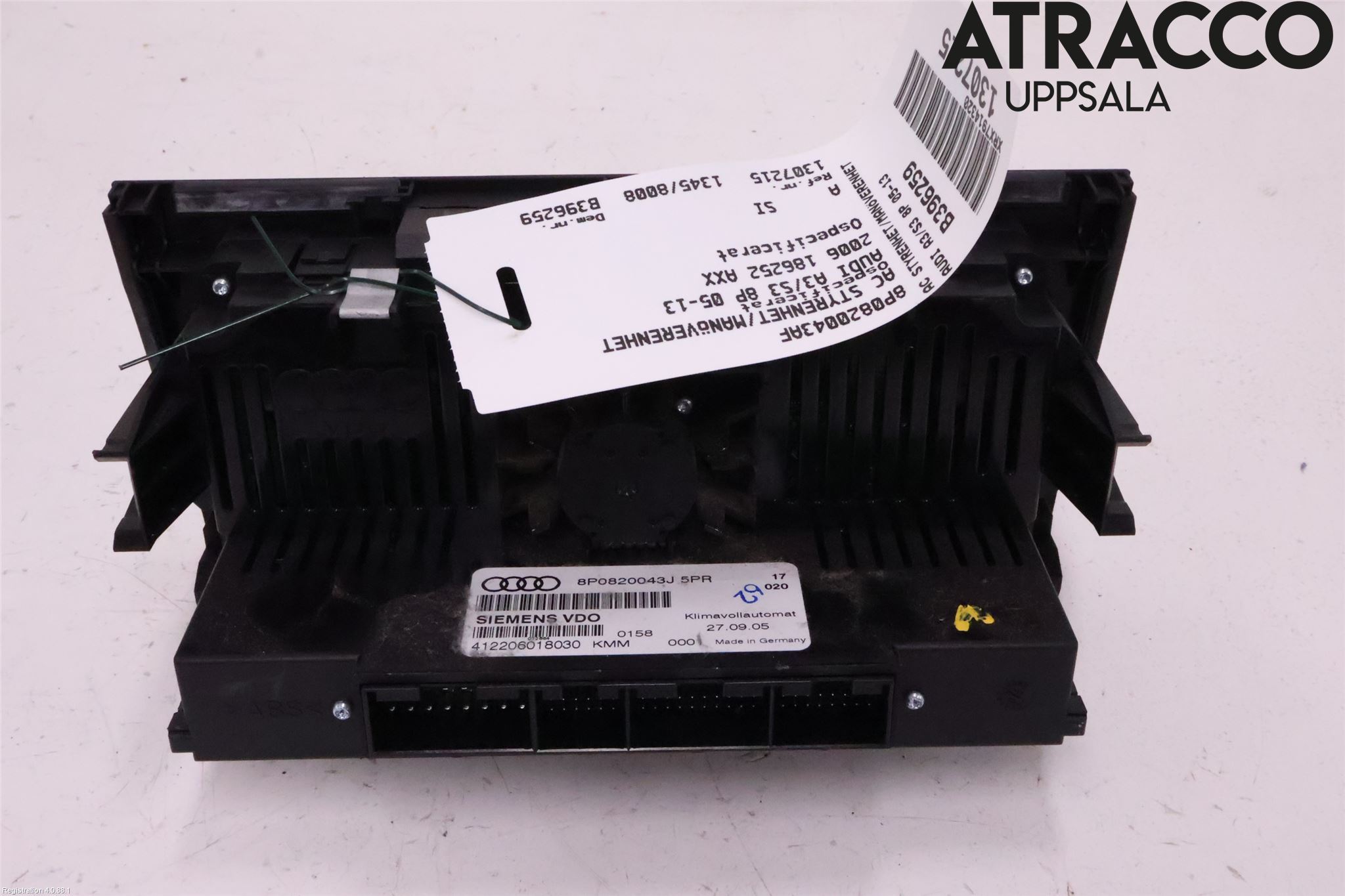 Audi A3/S3 05-13 Varme Ac Betjening-Display