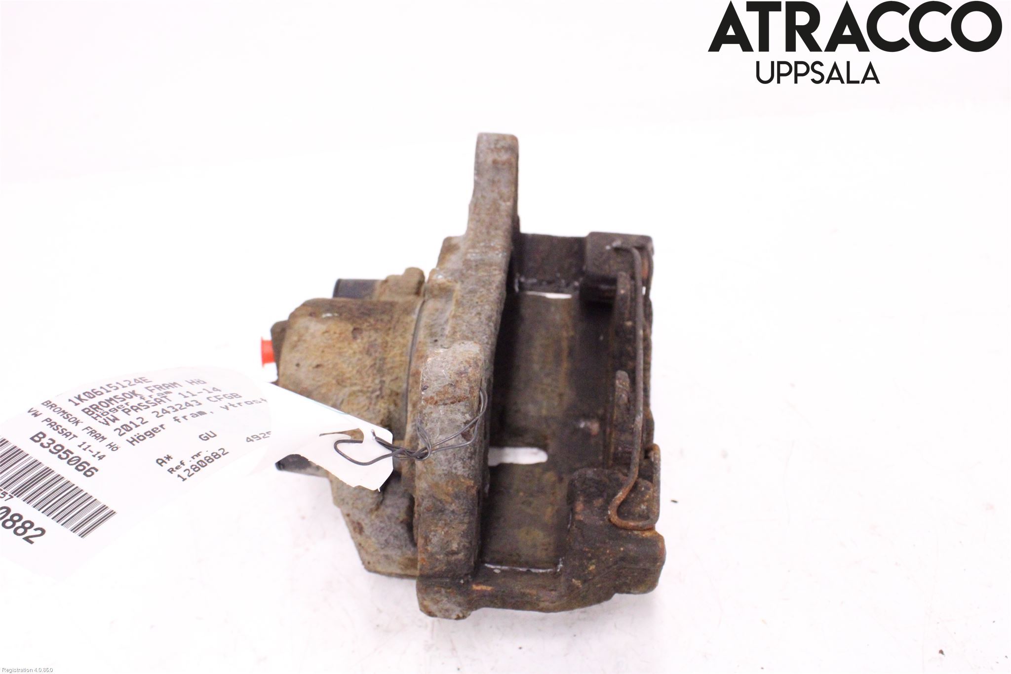 Volkswagen VW PASSAT 11-14 Bremsecaliper Foran Høyre