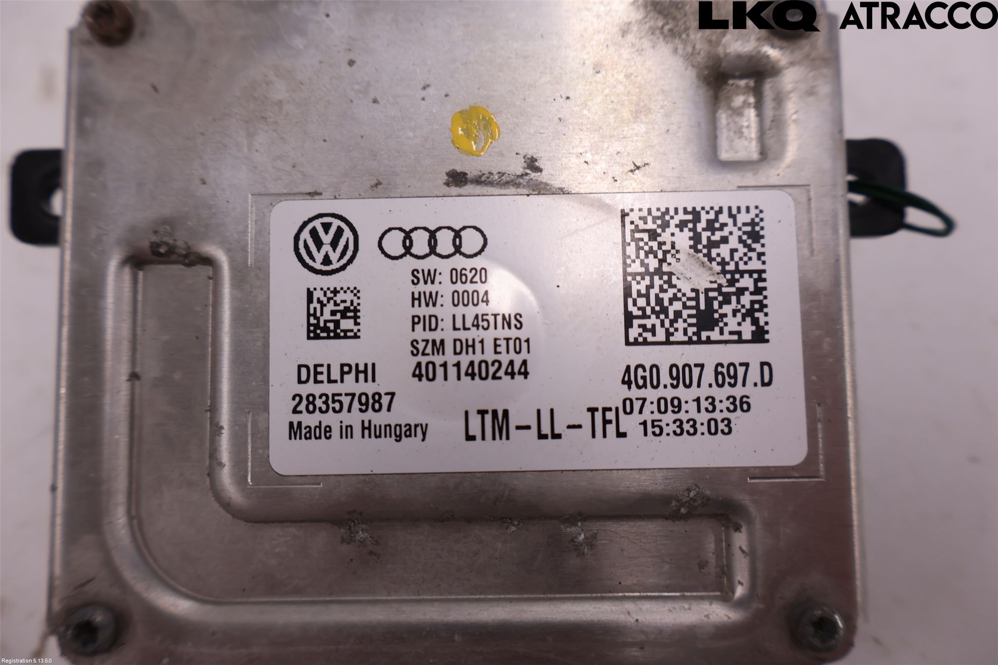 Audi Q3 8U 12-18 Styreenhet Xenon