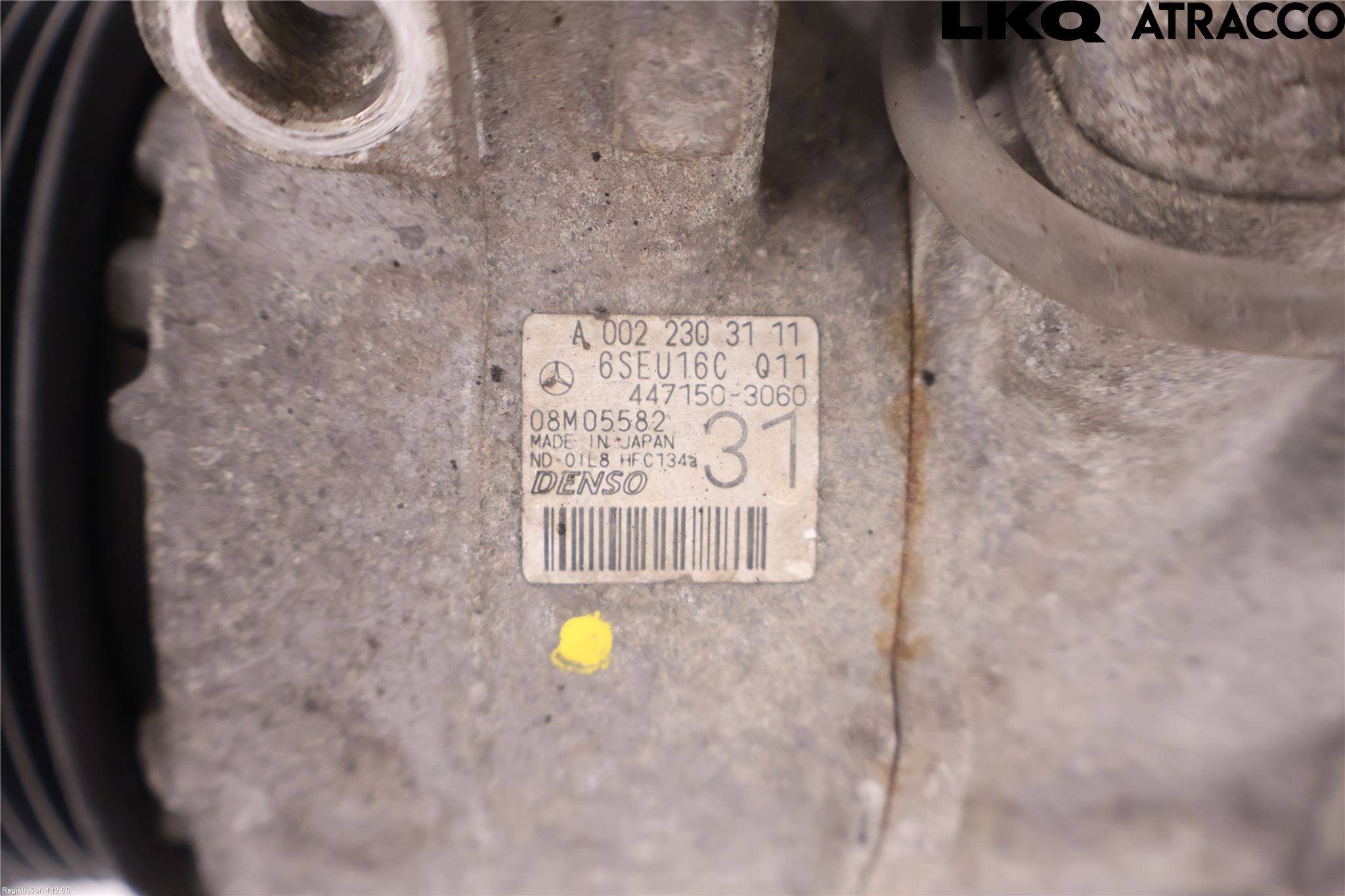 Mercedes-Benz MB E-KLASS (W212) 09-16 Varme Ac Kompressor
