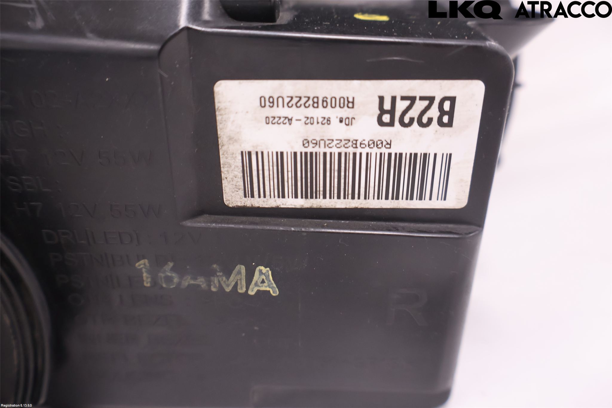Kia CEED 12-18 Frontlykt Høyre