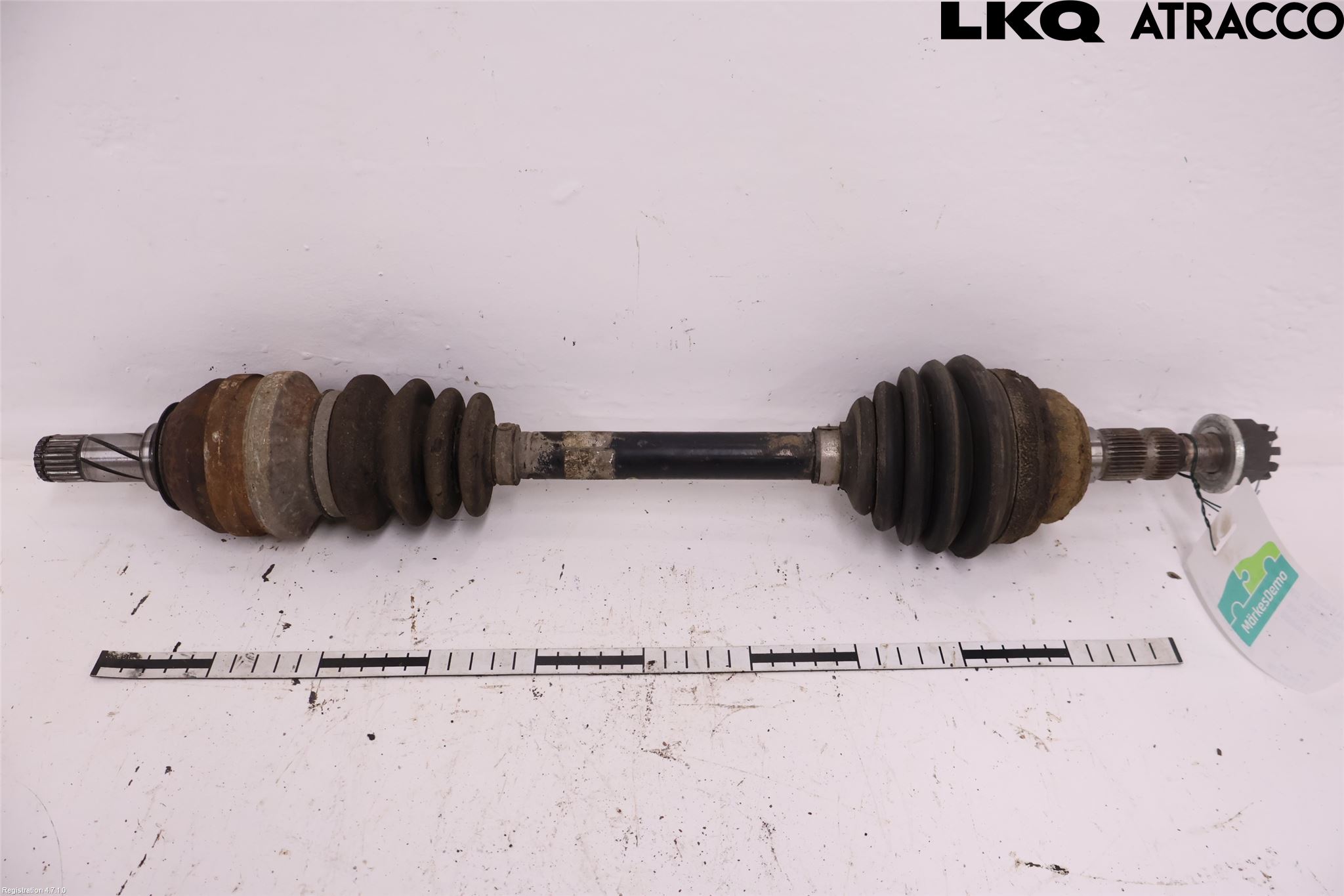 Opel ASTRA G 98-03 Drivaksel Foran Kompl Venstre