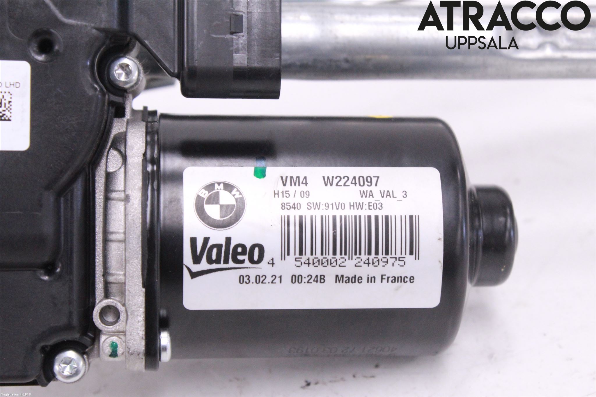 BMW 5 G30/G31/F90 17-23 Viskeroverføring Frontrute