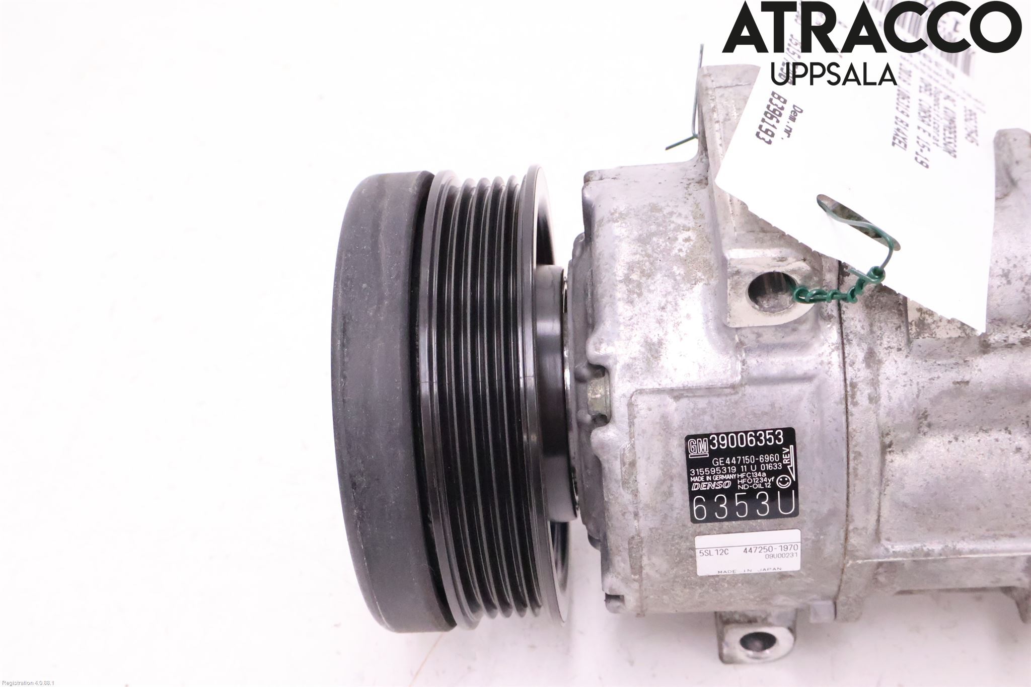 Opel CORSA E 15-19 Varme Ac Kompressor
