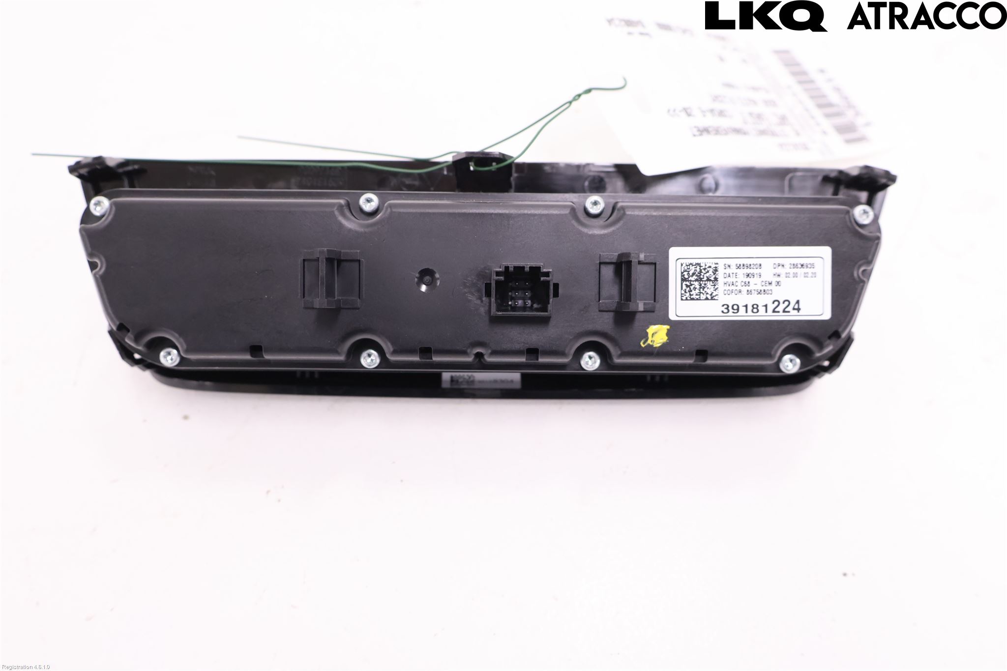 Opel CORSA F, CORSA-E 20- Varme Ac Betjening-Display