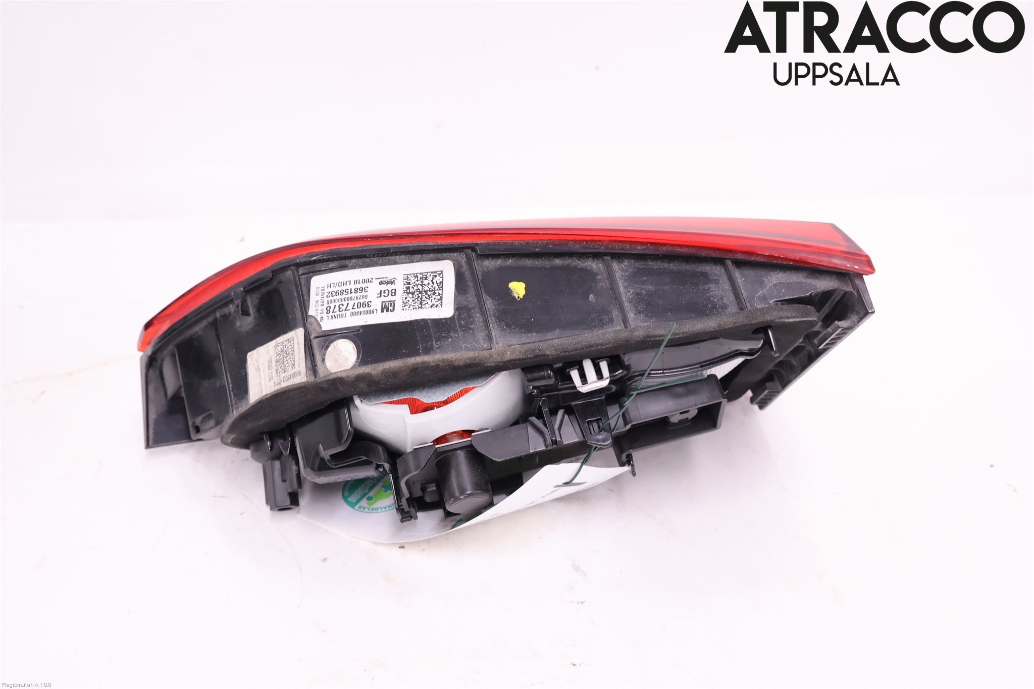 Opel ASTRA K 16-22 Baklykt Venstre  På Luke(Indre
