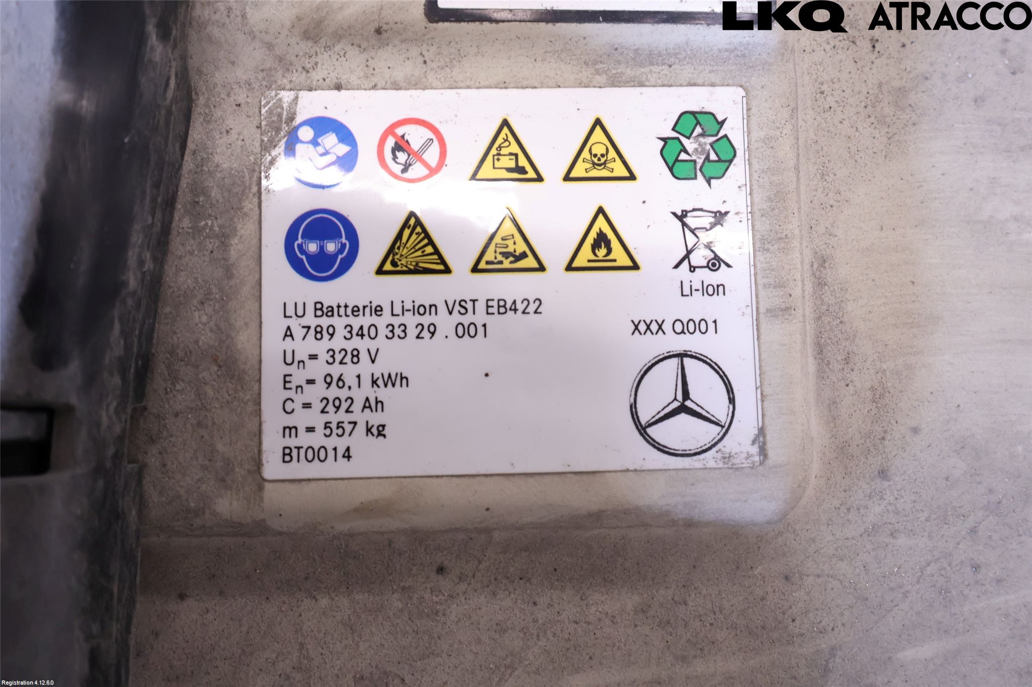 Mercedes-Benz MB EQE (V295) 22- Hybrid Batteri