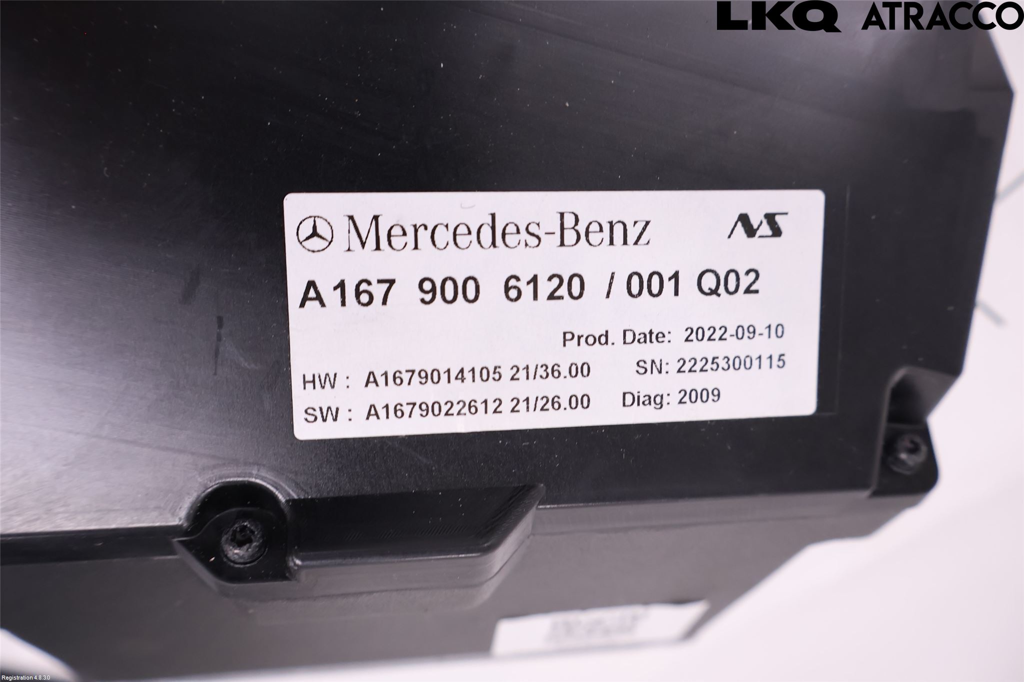 Mercedes-Benz MB GLS-KLASS (X167) 20- Instr Speedometer