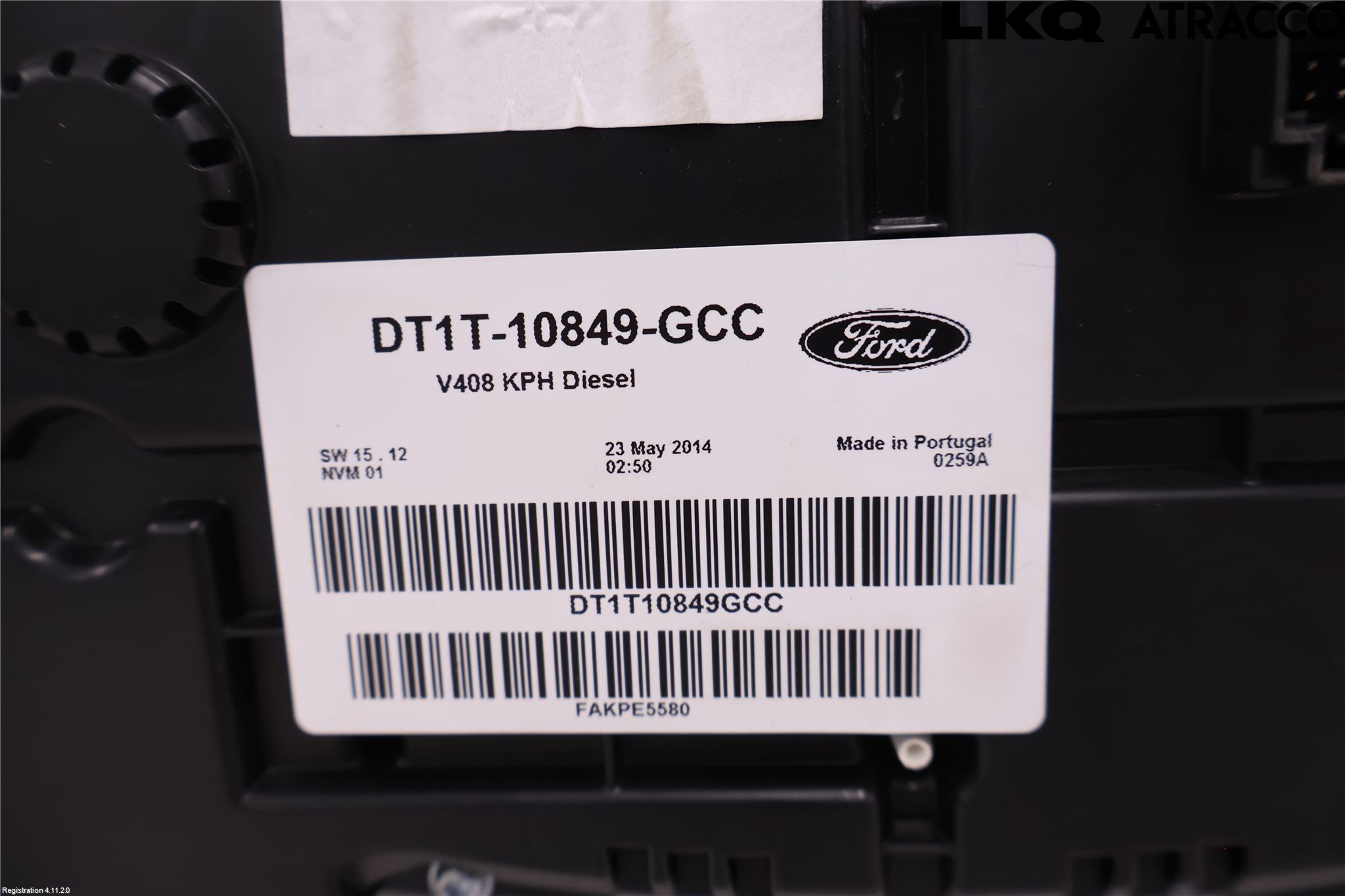 Ford TRANSIT/TOURNEO CONNECT 13-22 Instr Kombinert