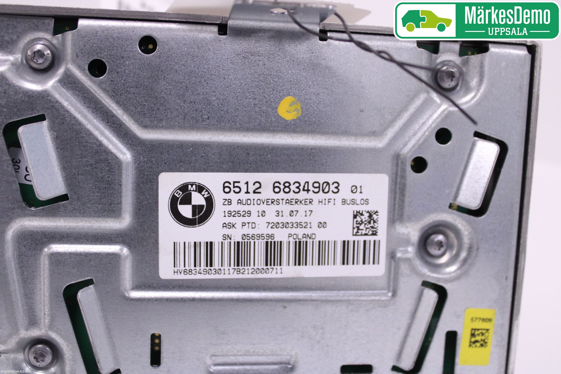 BMW 5 G30/G31/F90 17-23 Stereo Forsterker