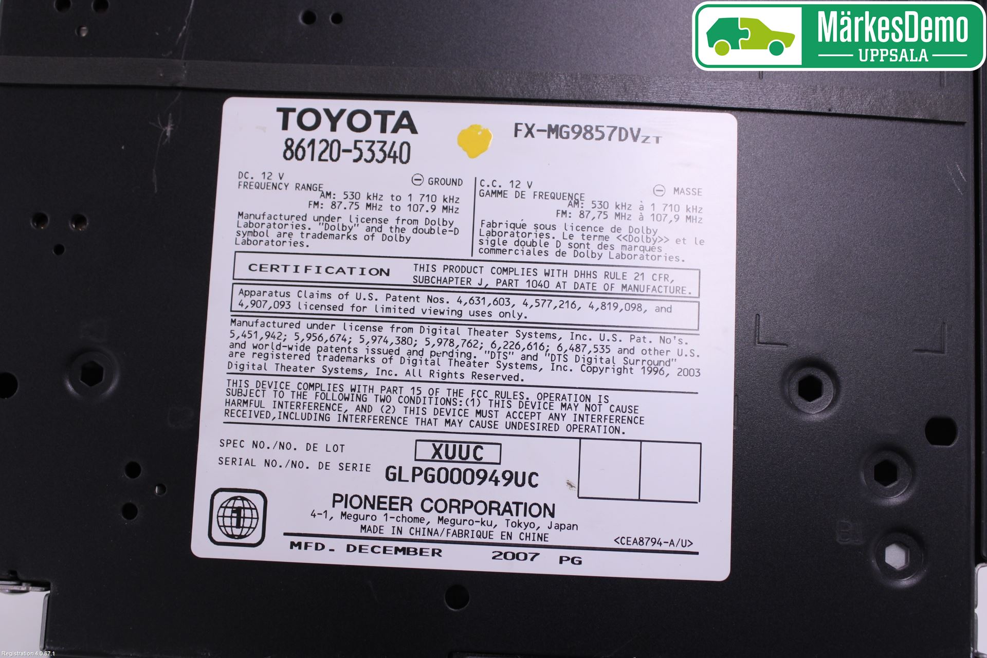 Lexus IS 220d/250/350 06-13 Gps Navigator
