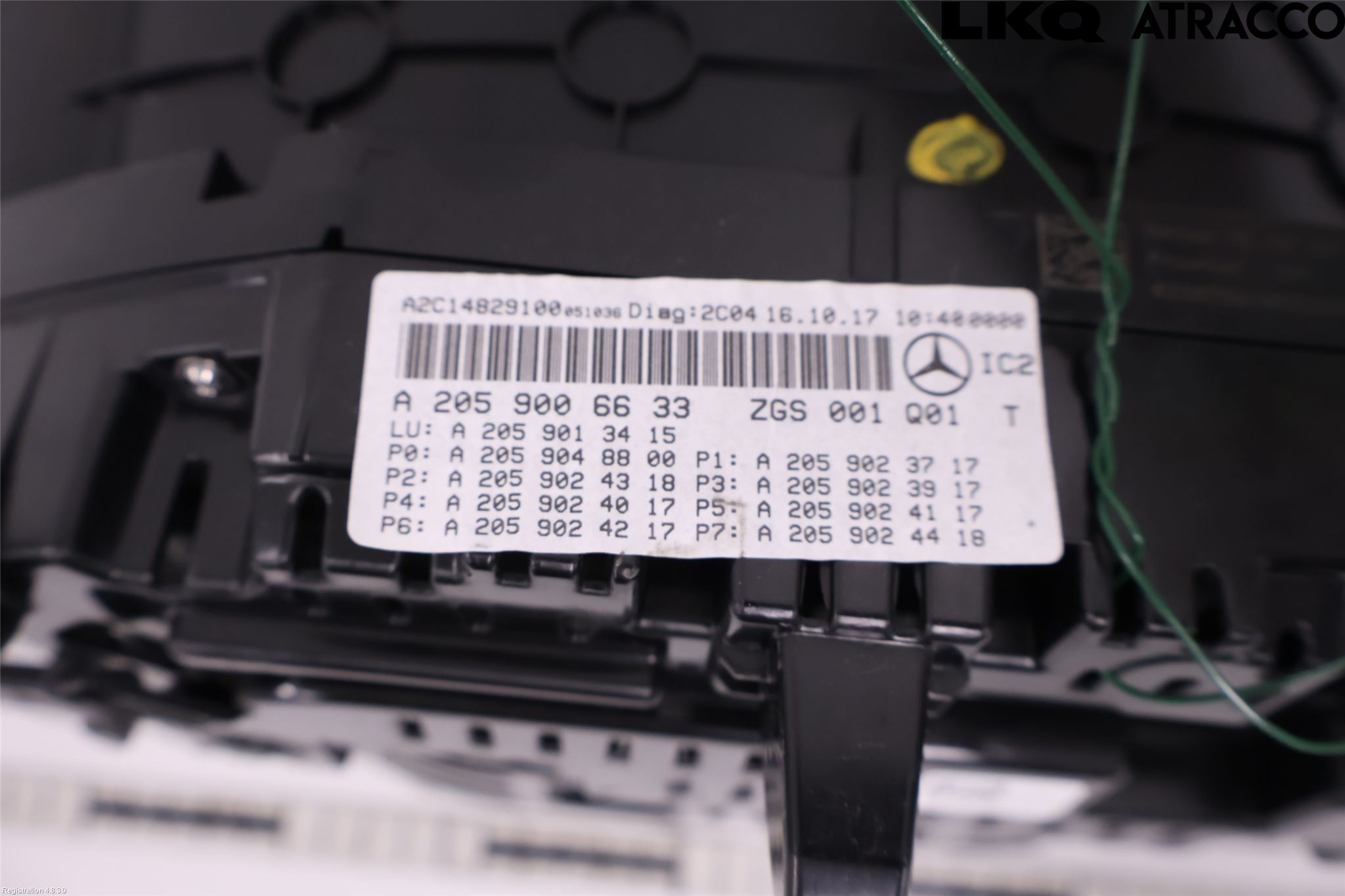 Mercedes-Benz MB GLC-KLASS (X253/C253) 15-22 Instr Kombinert
